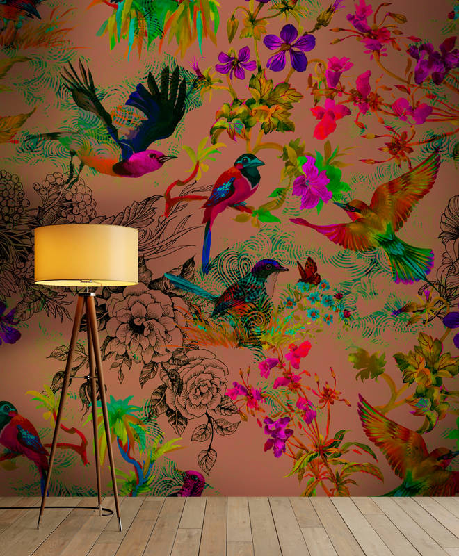 Lampe, Kunst, Malerei, Vogel, Moderne Kunst