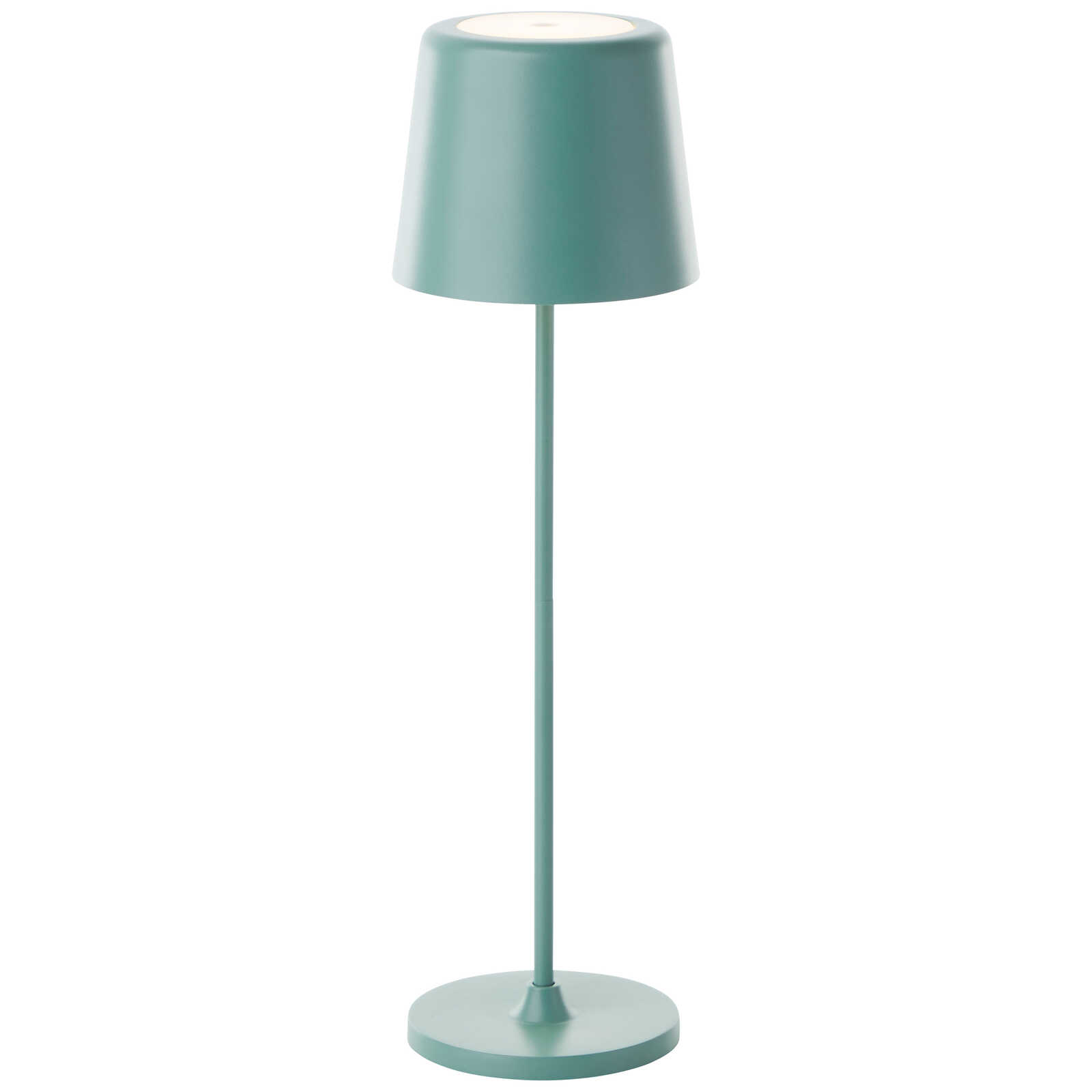 Schlichte Tischleuchte - Zeitloses Design für gemütliche Beleuchtung 10cm Durchm. x 37cm Höhe – Grün