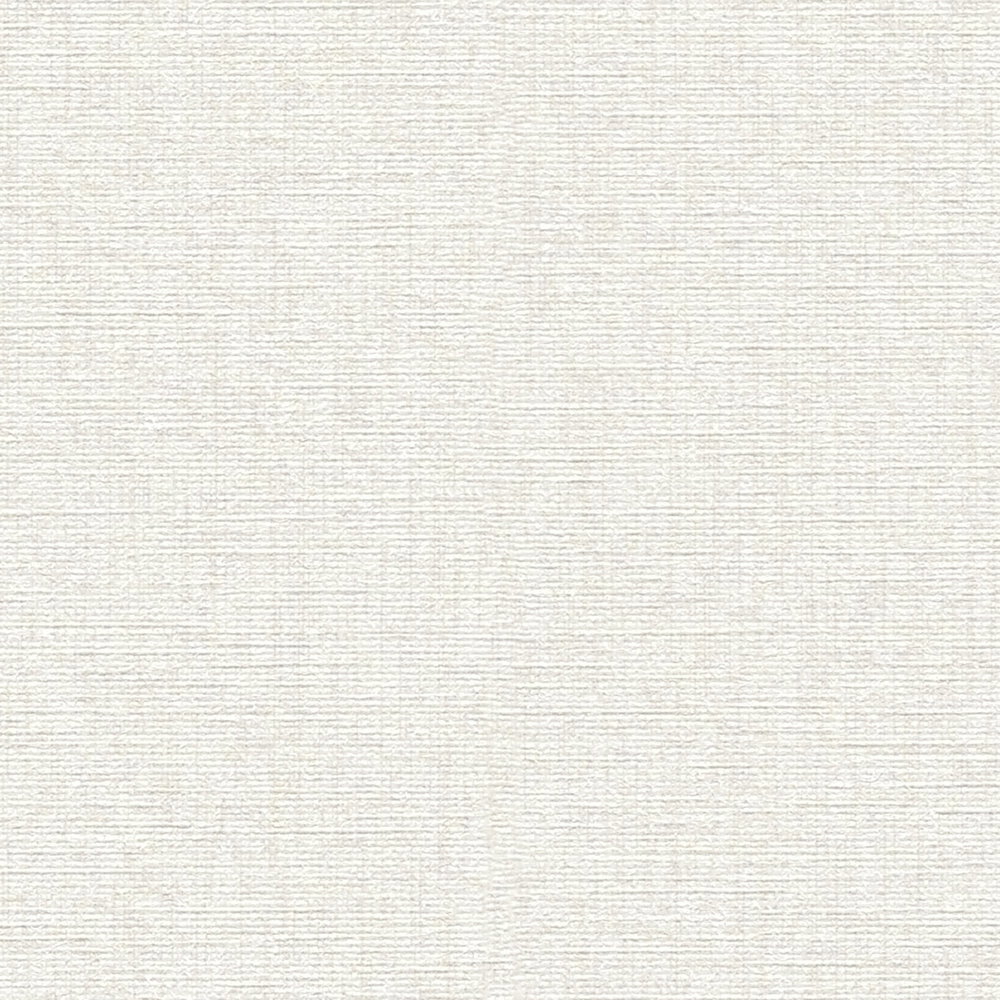             Einfarbige Vliestapete mit Strukturdesign, matt – Creme, Weiß
        