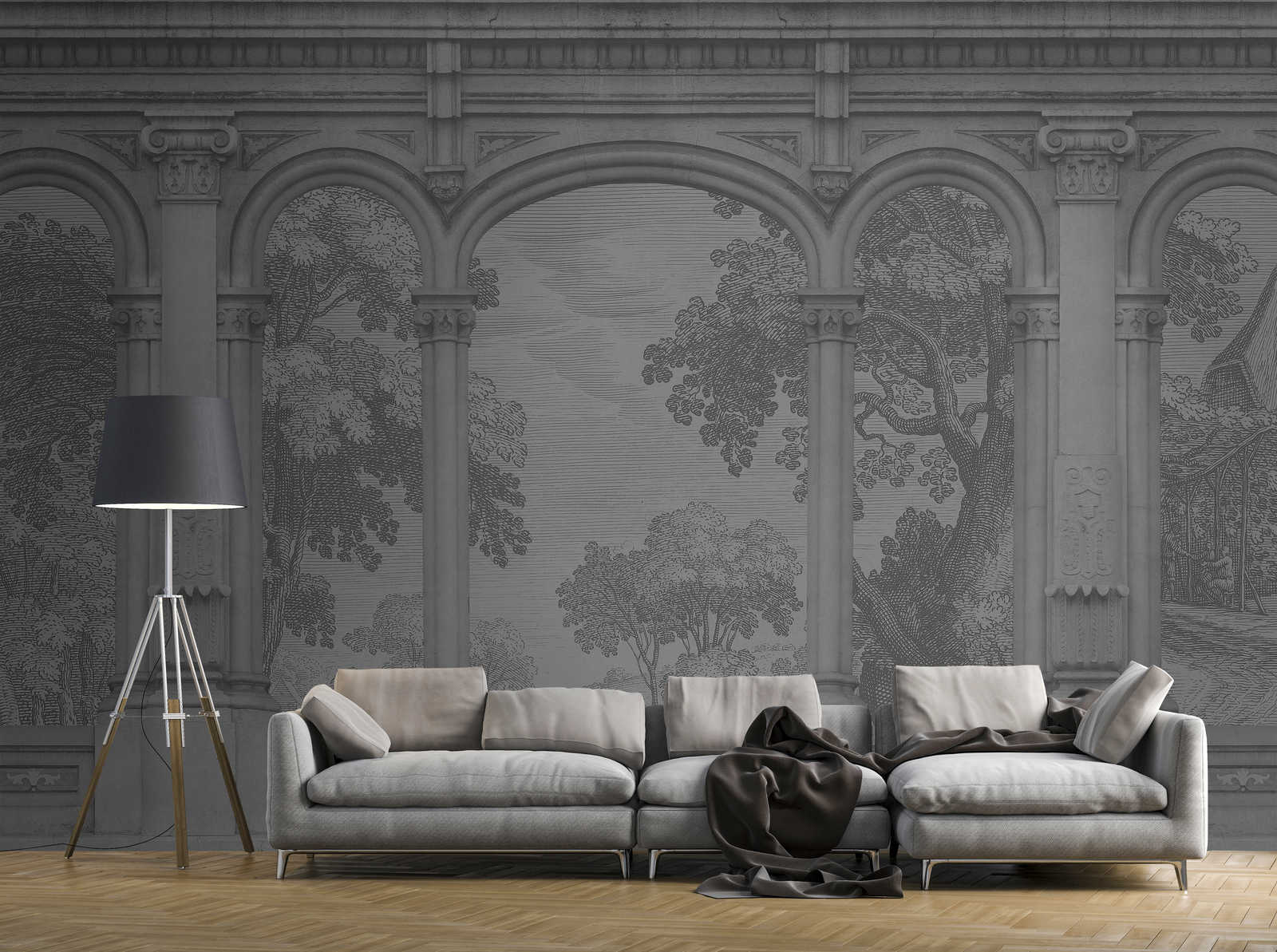 Lampe, Couch, Mobiliar, Wohnzimmer, Innenarchitektur