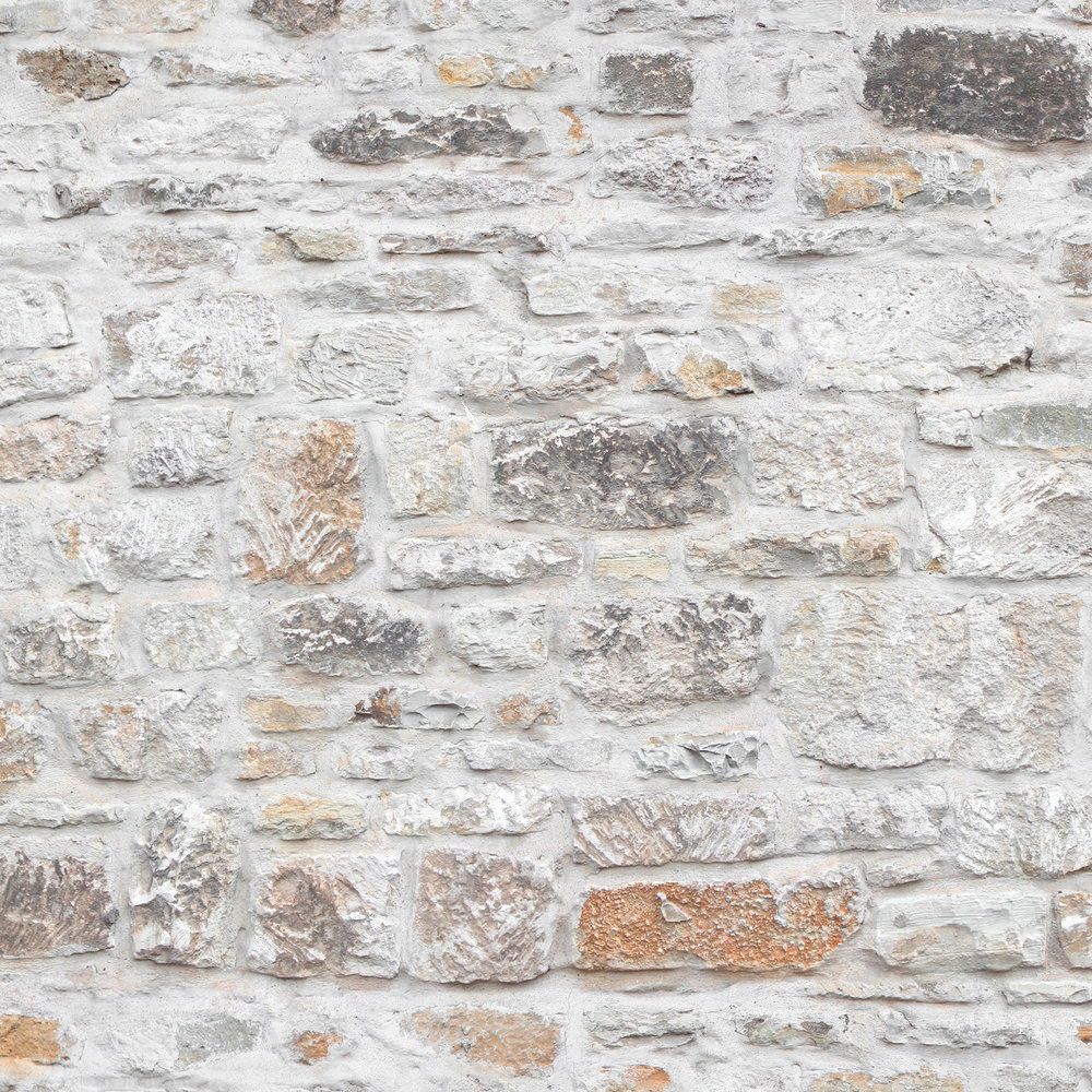             Authentische Steinoptik Fototapete – Vliestapete mit rustikaler Natursteinmauer – Grau, Beige
        
