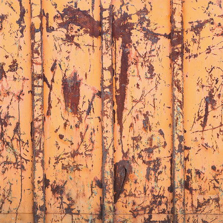         Used Look Behang - Oude Zeecontainer met Roest
    