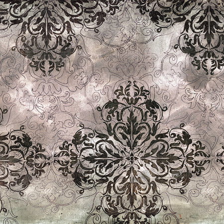 pattern, damask, floral, arabesque, textured fabric