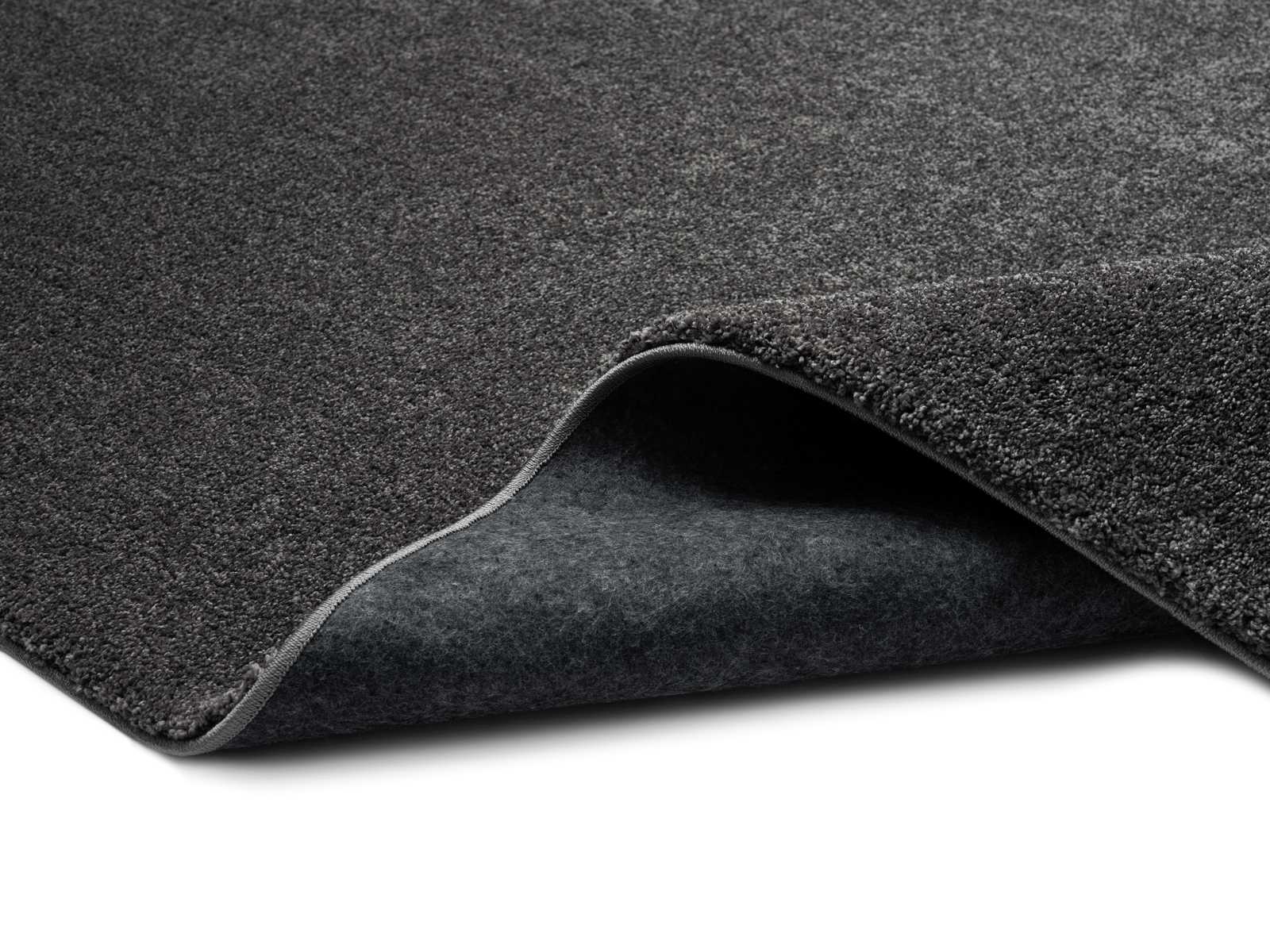             Weicher Kurzflor Teppich in Anthrazit – 150 x 80 cm
        