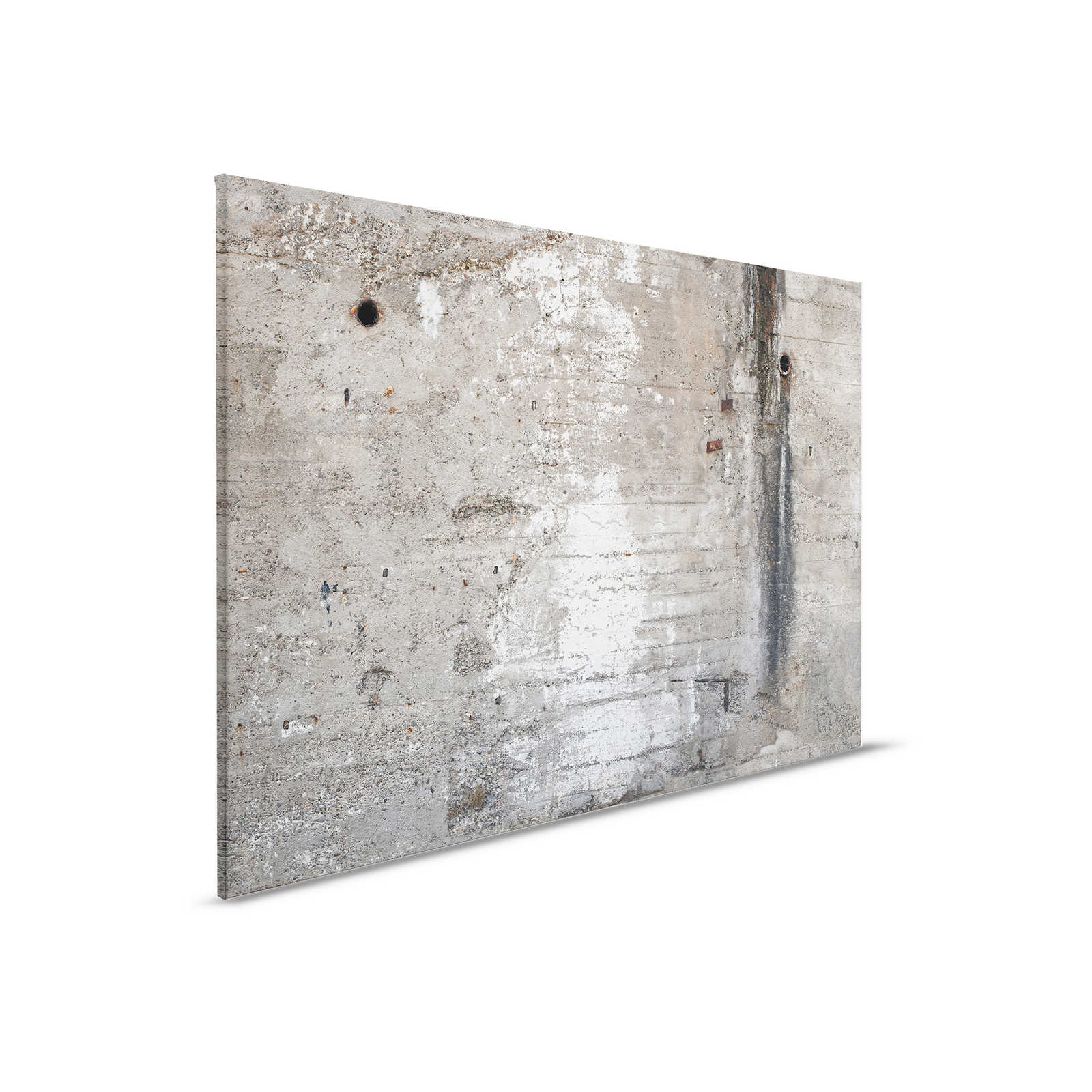         Betonwand Leinwandbild Industrial Stil rustikal – 0,90 m x 0,60 m
    