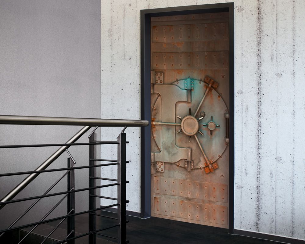 Türtapete mit 3D Motiv DD106648