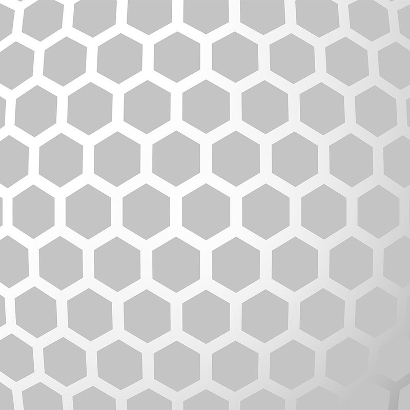 Sechseck-Muster, geometrisches Muster, graue Fliesen, Wabenmuster, Fliesenstruktur
