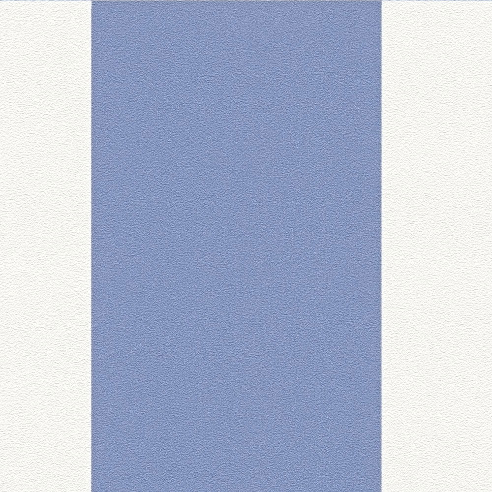             Vliesbehang met grafisch vierkant patroon - blauw, wit
        