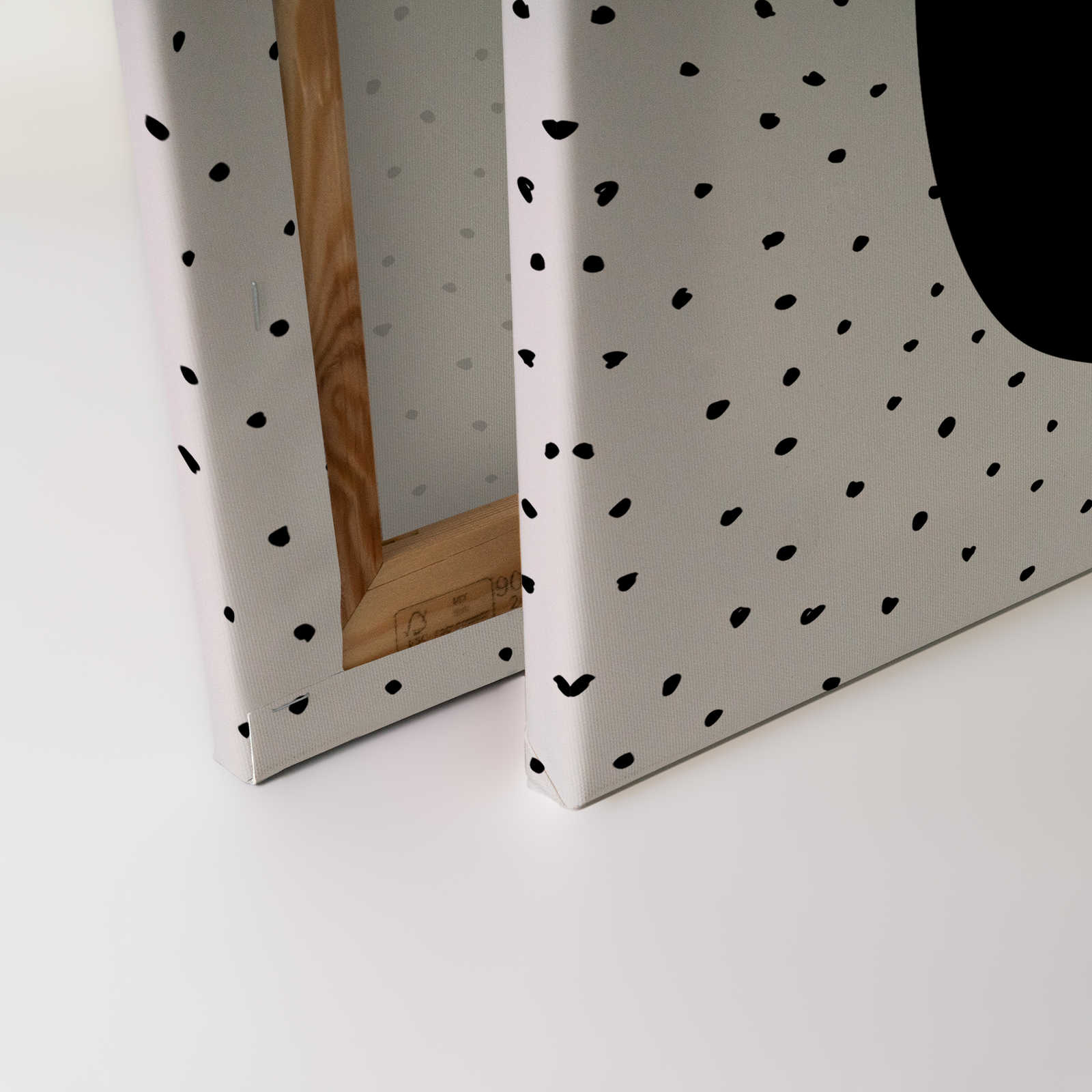             Canvas voor kinderkamer met opschrift 'This is my happy place' - 90 cm x 60 cm
        