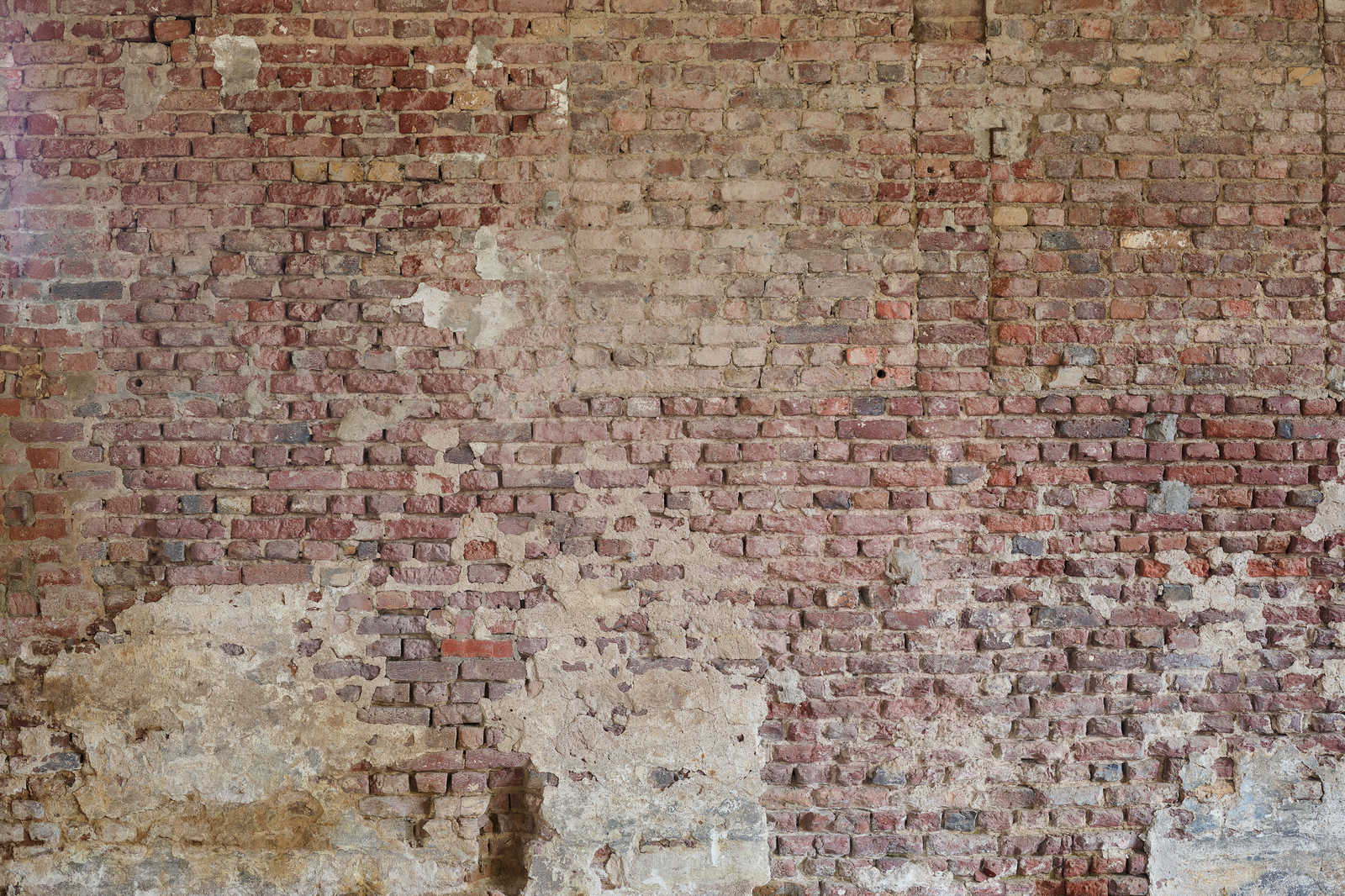             Leinwandbild mit Ziegelsteinwand im Vintagestil – 0,90 m x 0,60 m
        