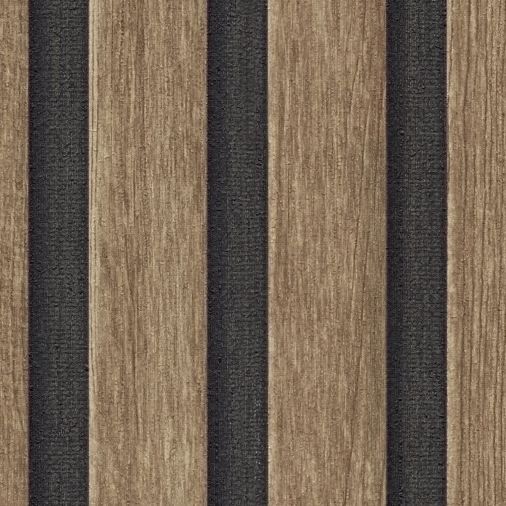 Papier Peint Aspect Bois, Panneaux Acoustiques Muraux