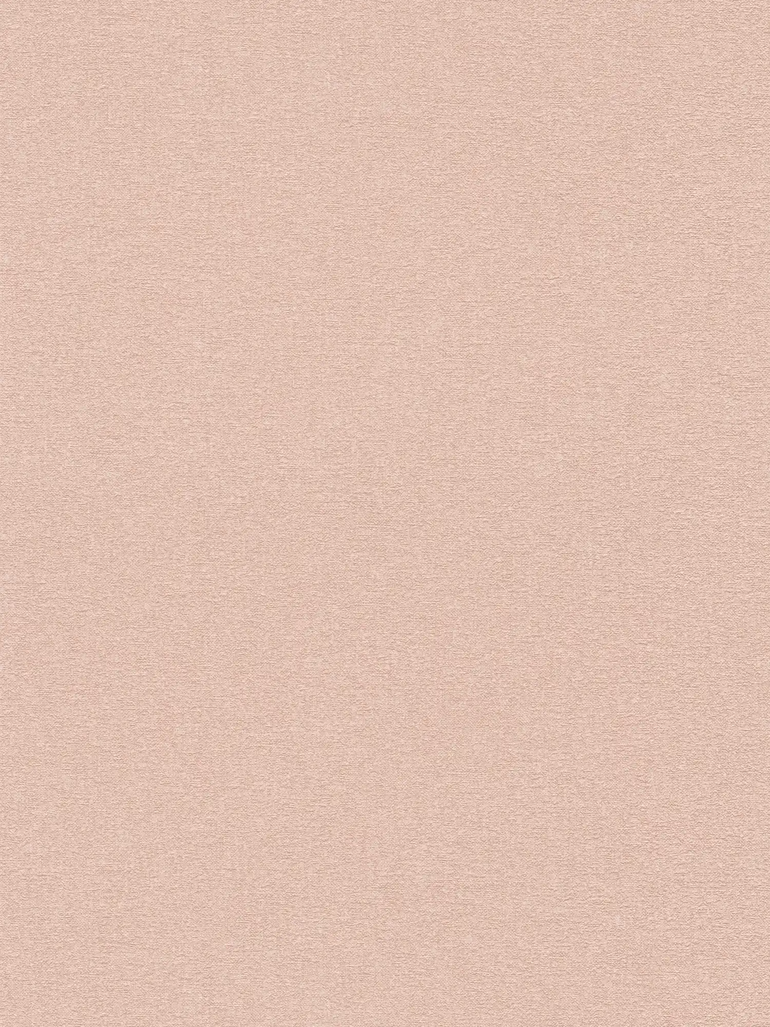Effen vliesbehang met effen structuurpatroon - oudroze