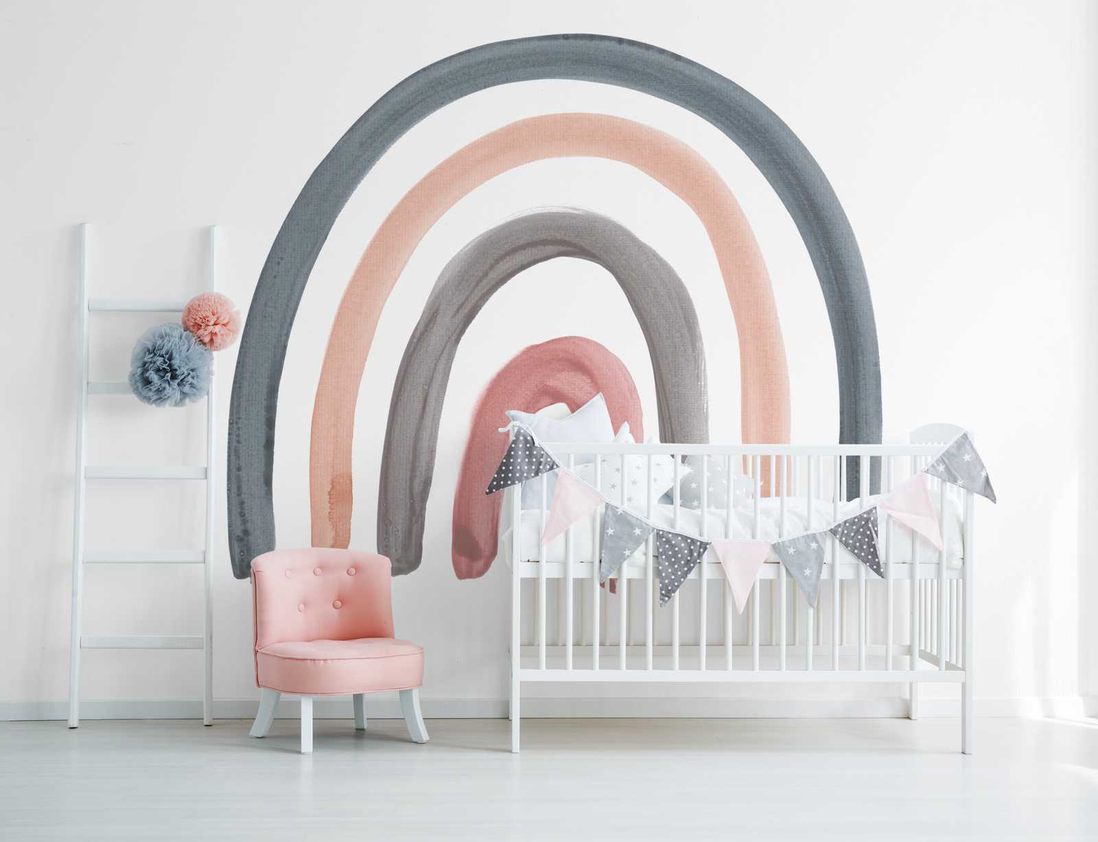         Papier peint unisexe arc-en-ciel pour enfants
    