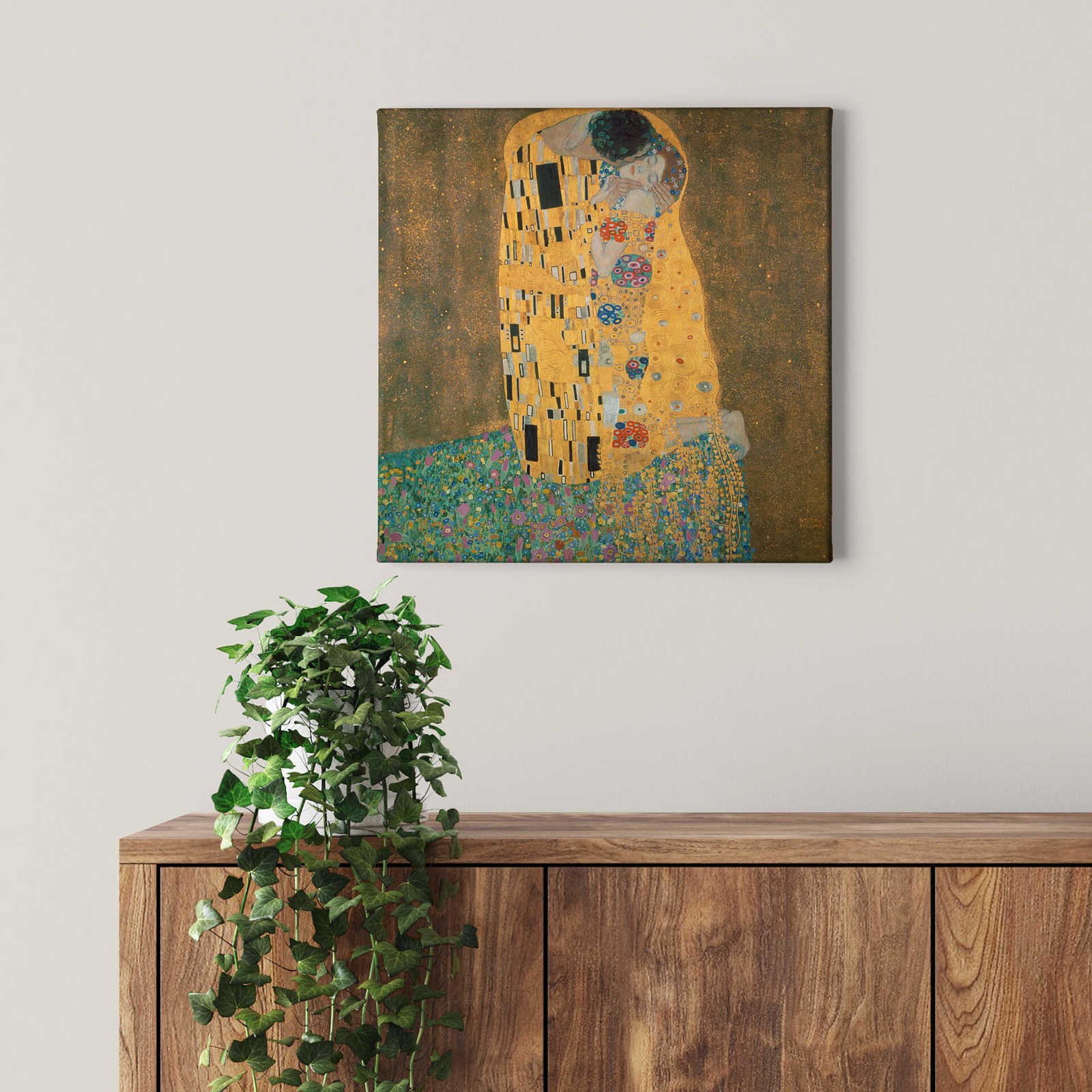             Leinwandbild 'Der Kuss' von Gustav Klimt – 0,50 m x 0,50 m
        