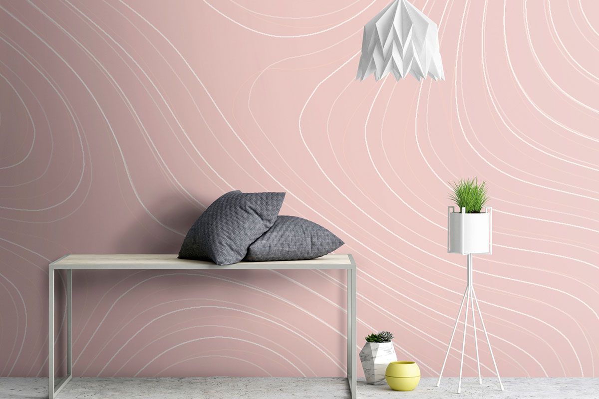 Photowallpaper rose pastel