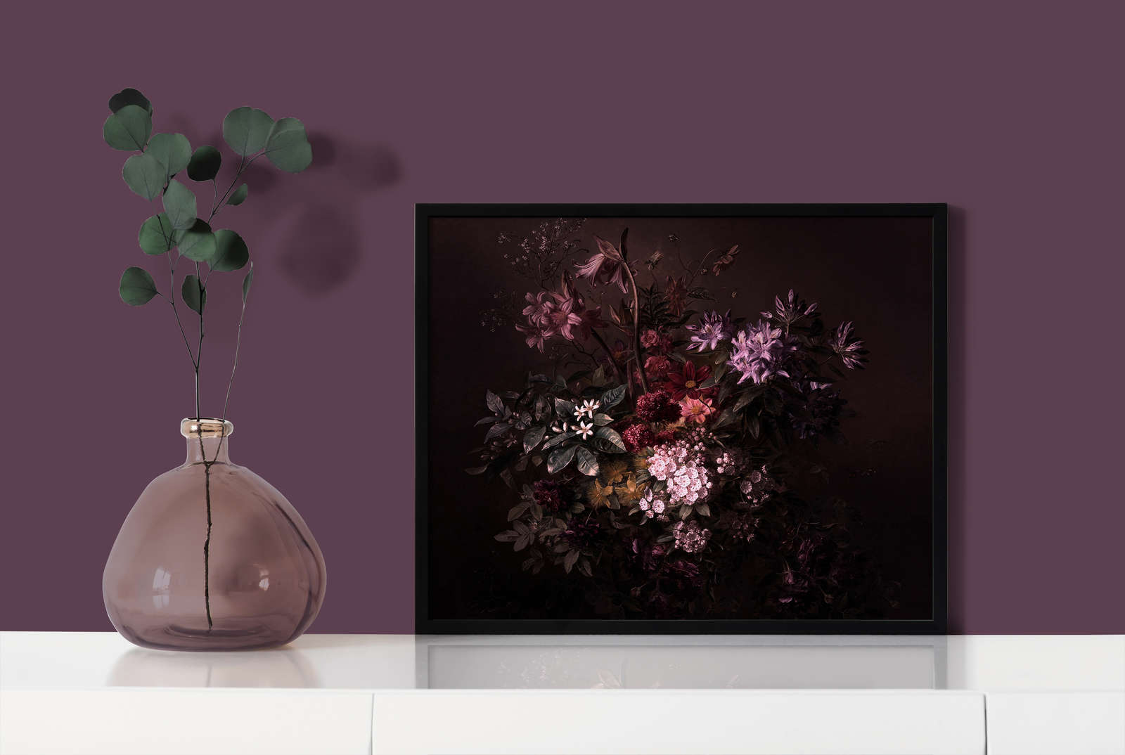 poster, blumen gemälde, stilleben, gerahmte kunst, bouquet