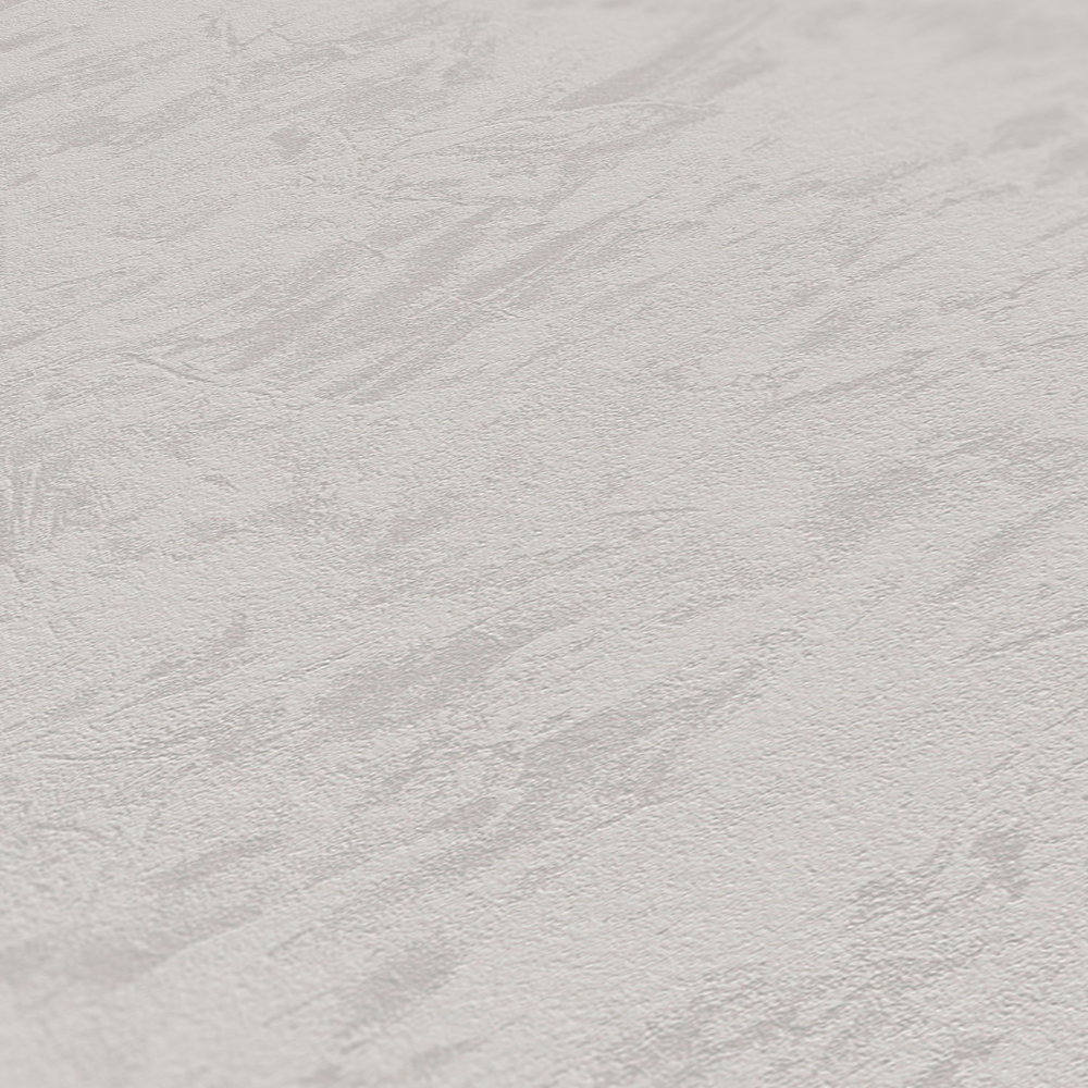             Einfarbige Tapete mit Wischputz-Optik – Beige, Braun
        