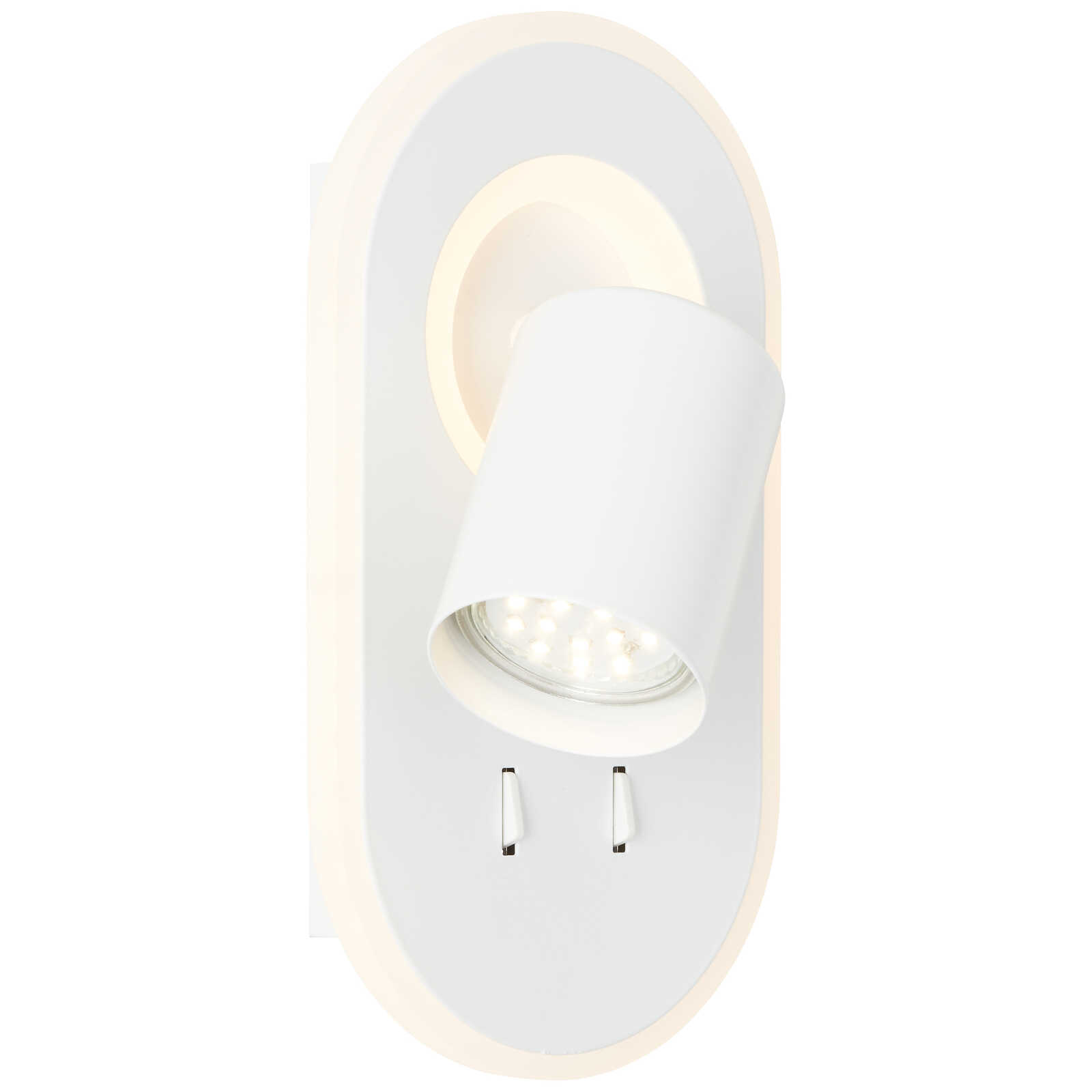 Wandspot aus Kunststoff - Katharina 1 – Weiss