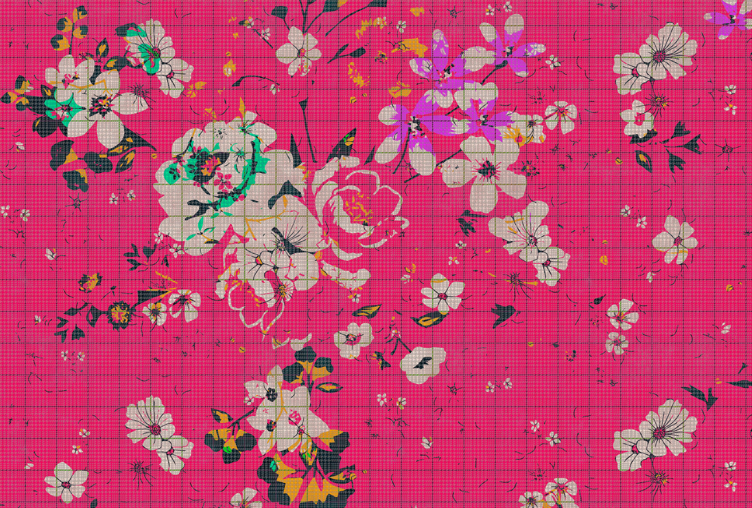 Kunst, Florales Design, Grafiken, Muster