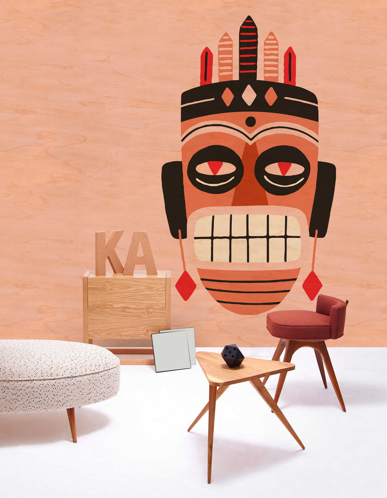 Emblem, Symbol, Sperrholz, Säule, Mobiliar