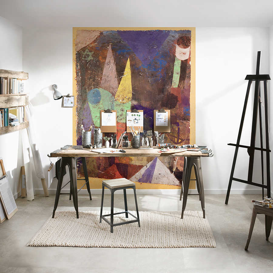         Fototapete "Hafenbild nachts" von Paul Klee
    