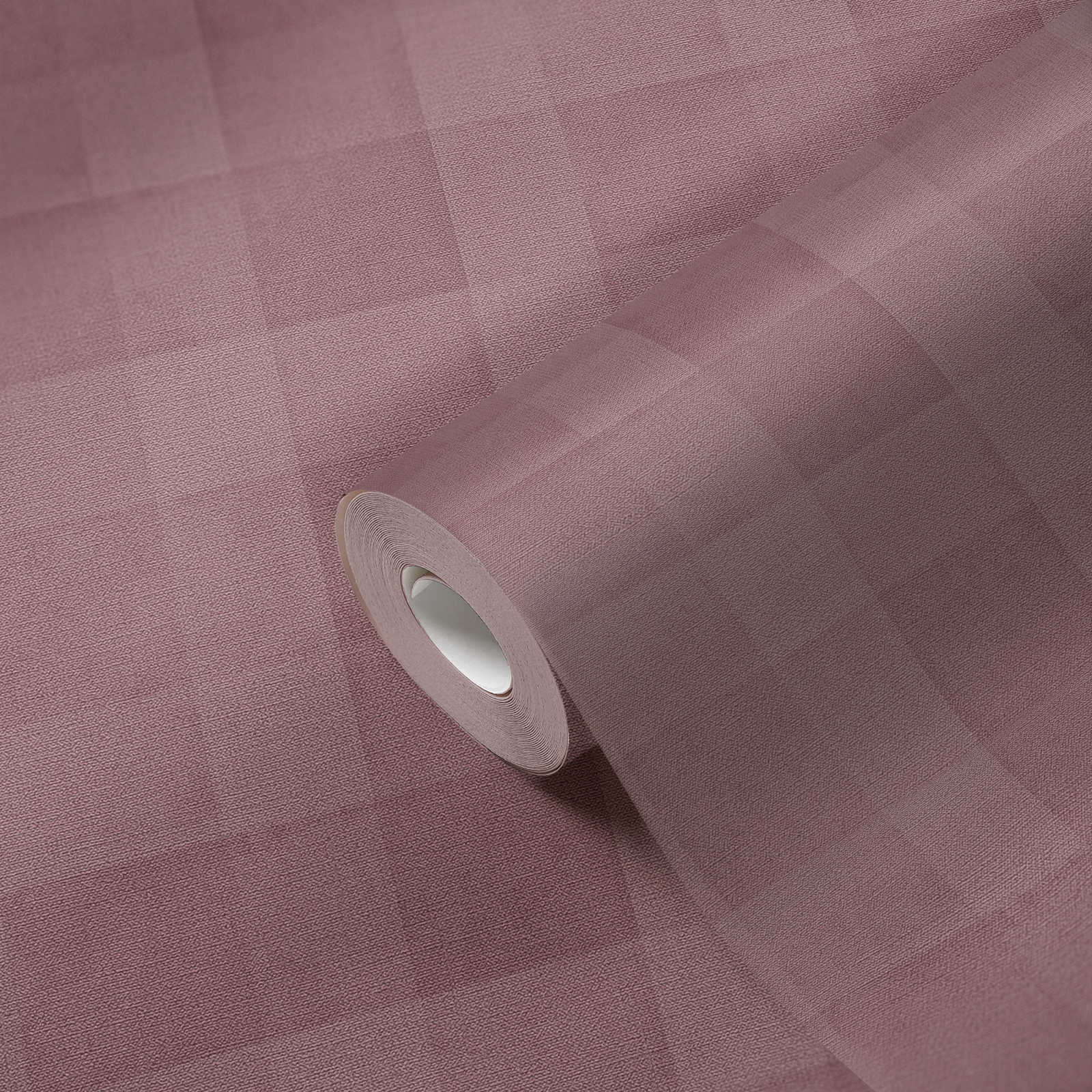 Gewebetapete, Rolle, Rosa, Feinstruktur, Stofftasche