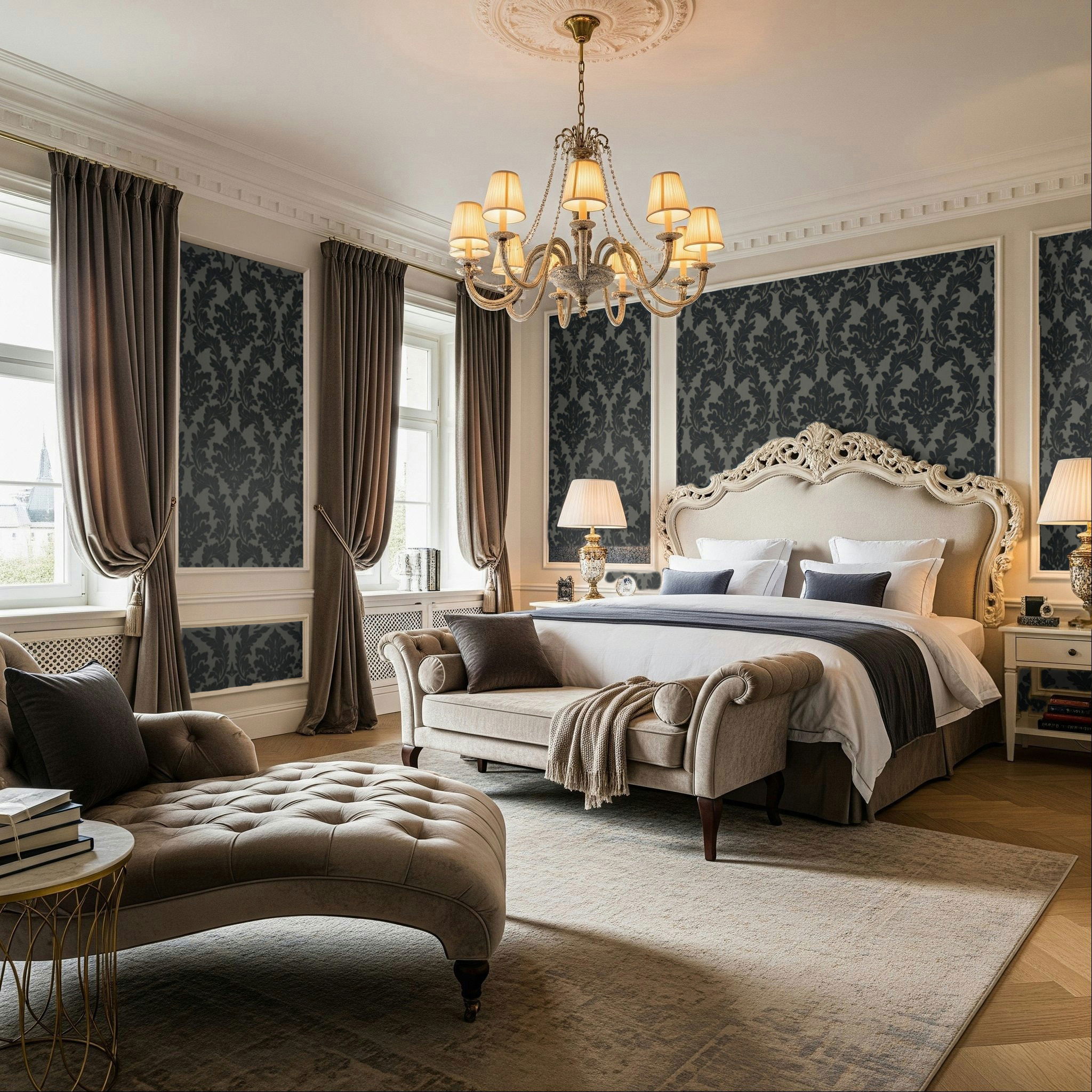 Dekoration für Zuhause, Lampe, Mobiliar, Kronleuchter