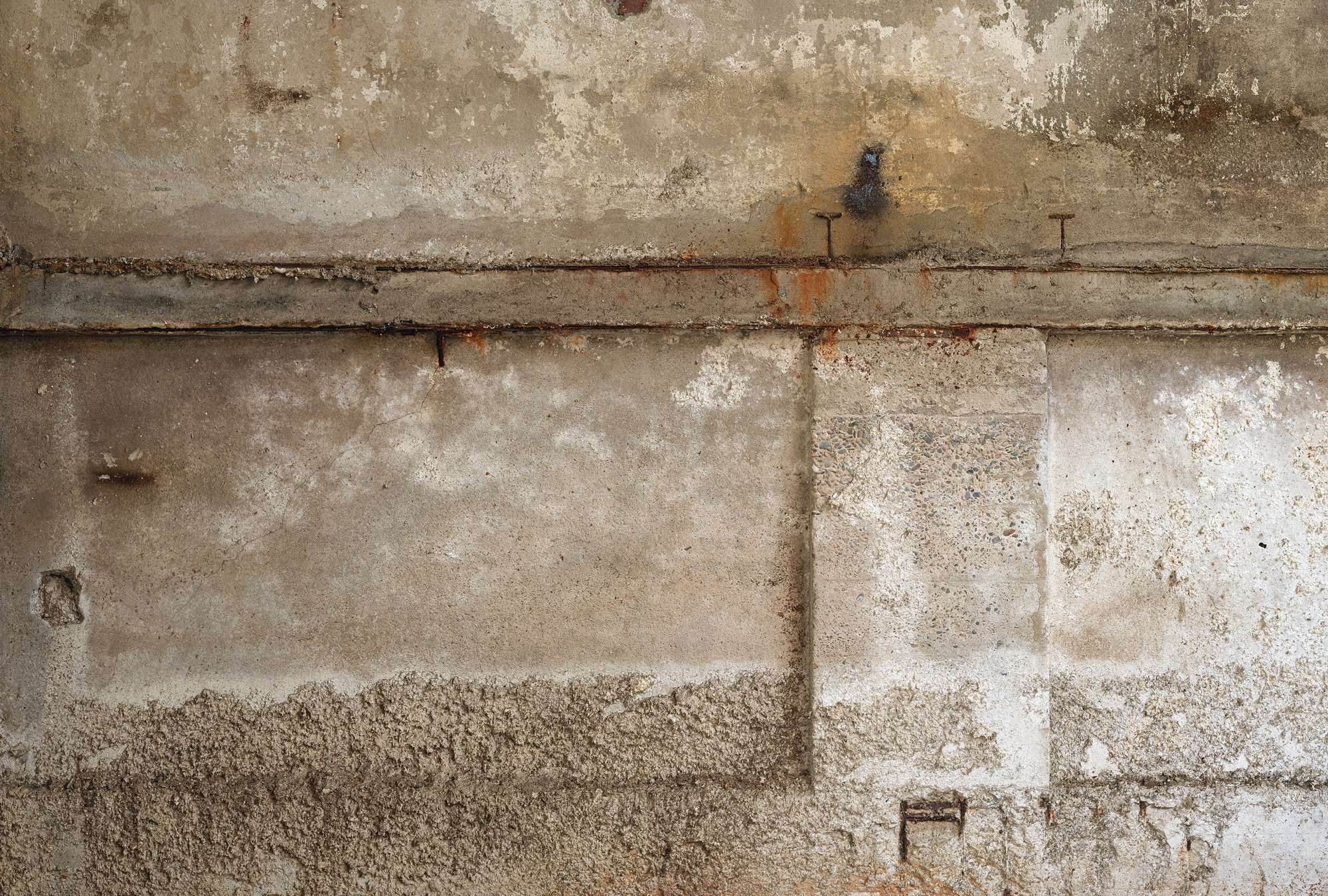 betonwand, rußige wand, raue oberfläche, mauerwerk, kraterstruktur
