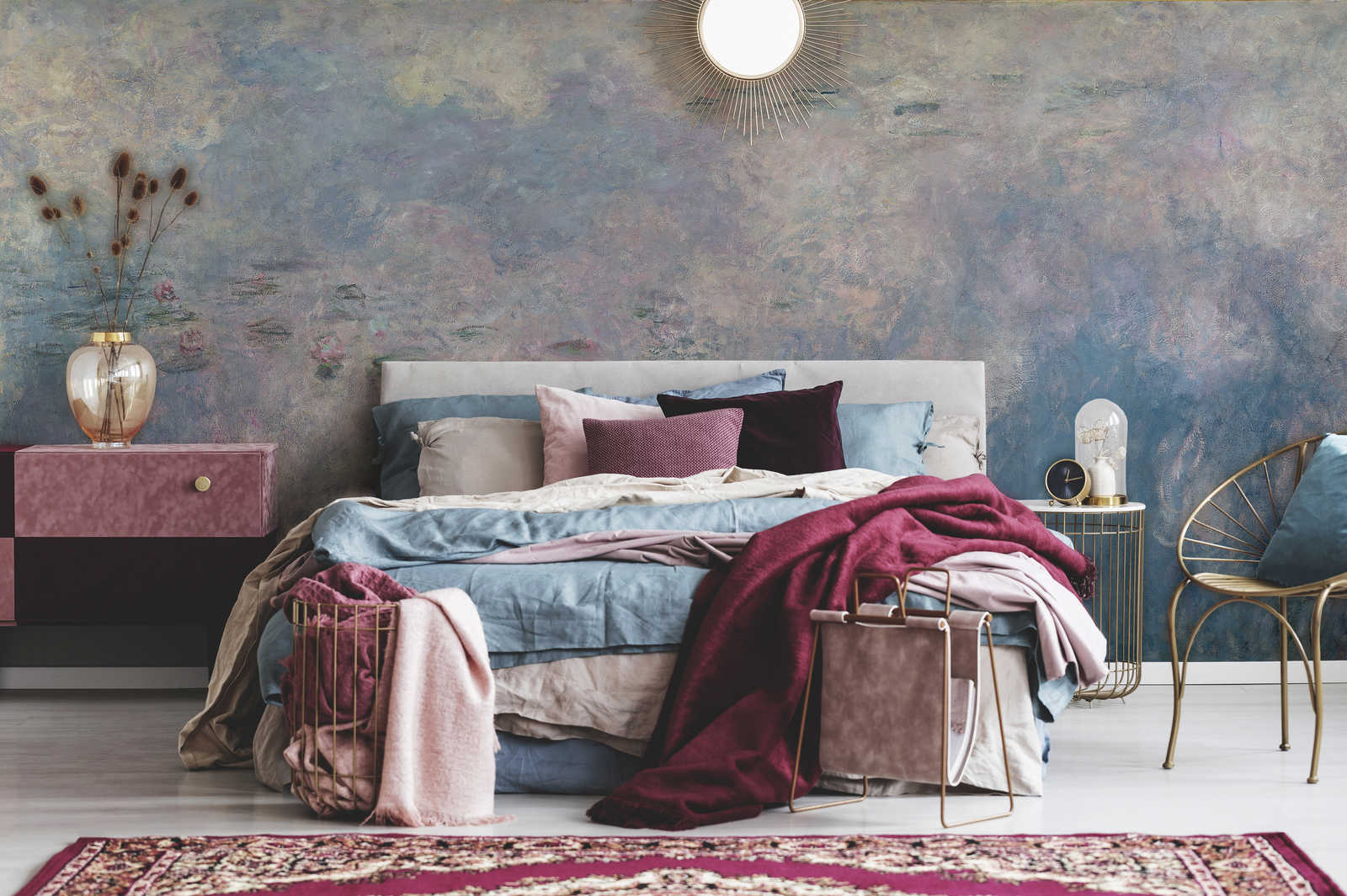             Fototapete 'Die Seerosen Die Wolken' von Claude Monet
        