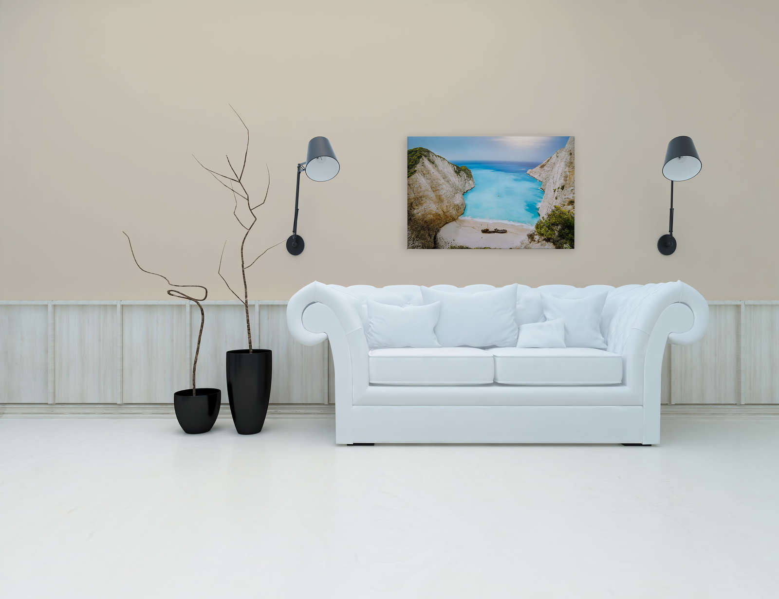             Leinwand griechische Aussichten – 0,90 m x 0,60 m
        