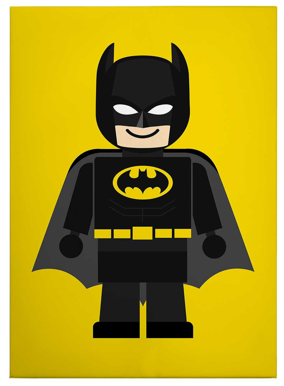 Gomes Leinwandbild Kinder Batman – 0,50 m x 0,70 m