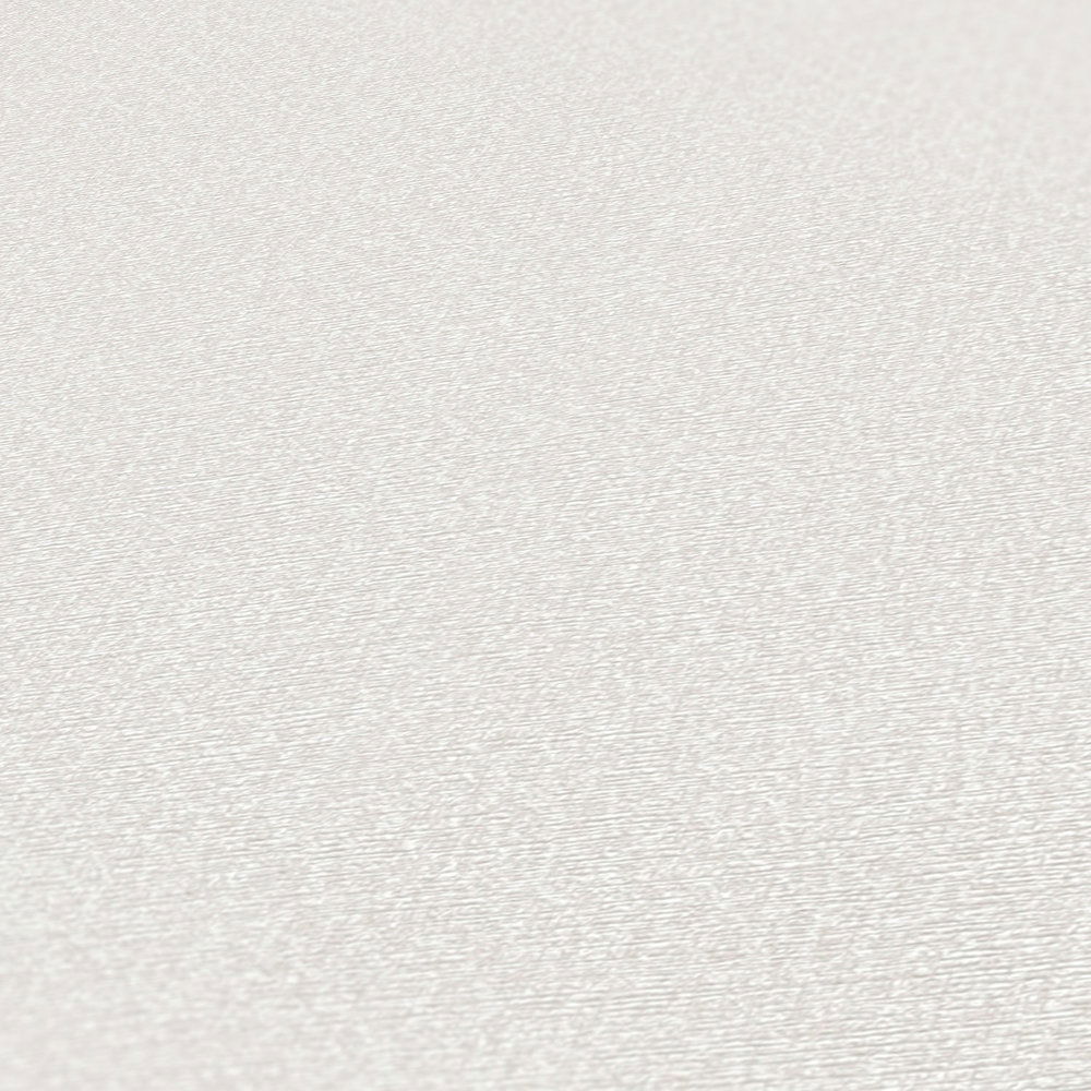             PVC-freie Glanztapete mit getupftem Muster – Grau, Weiß
        