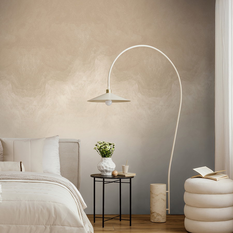 Stehlampe, Knicklampen, Wohnzimmer, Nachttisch, neutrale Einrichtung