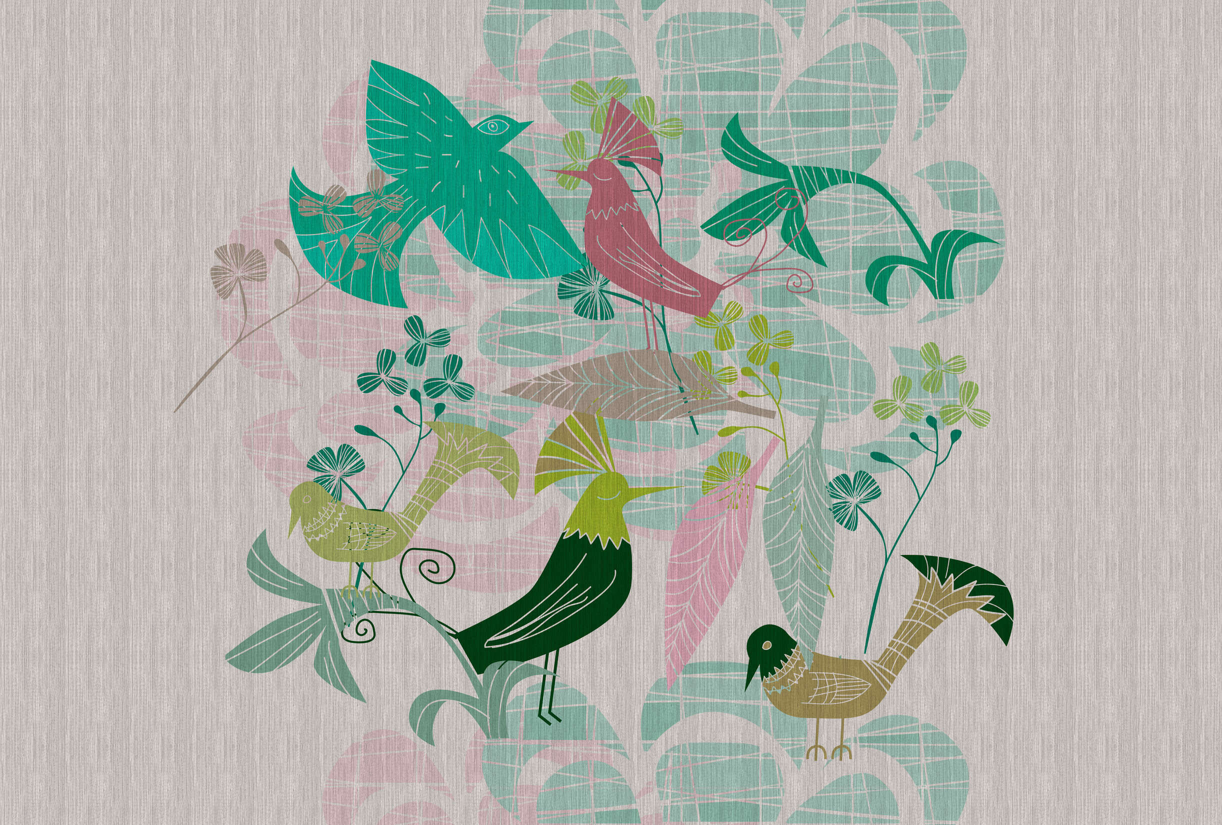 Kunst, Grafiken, Florales Design, Muster, Pflanze