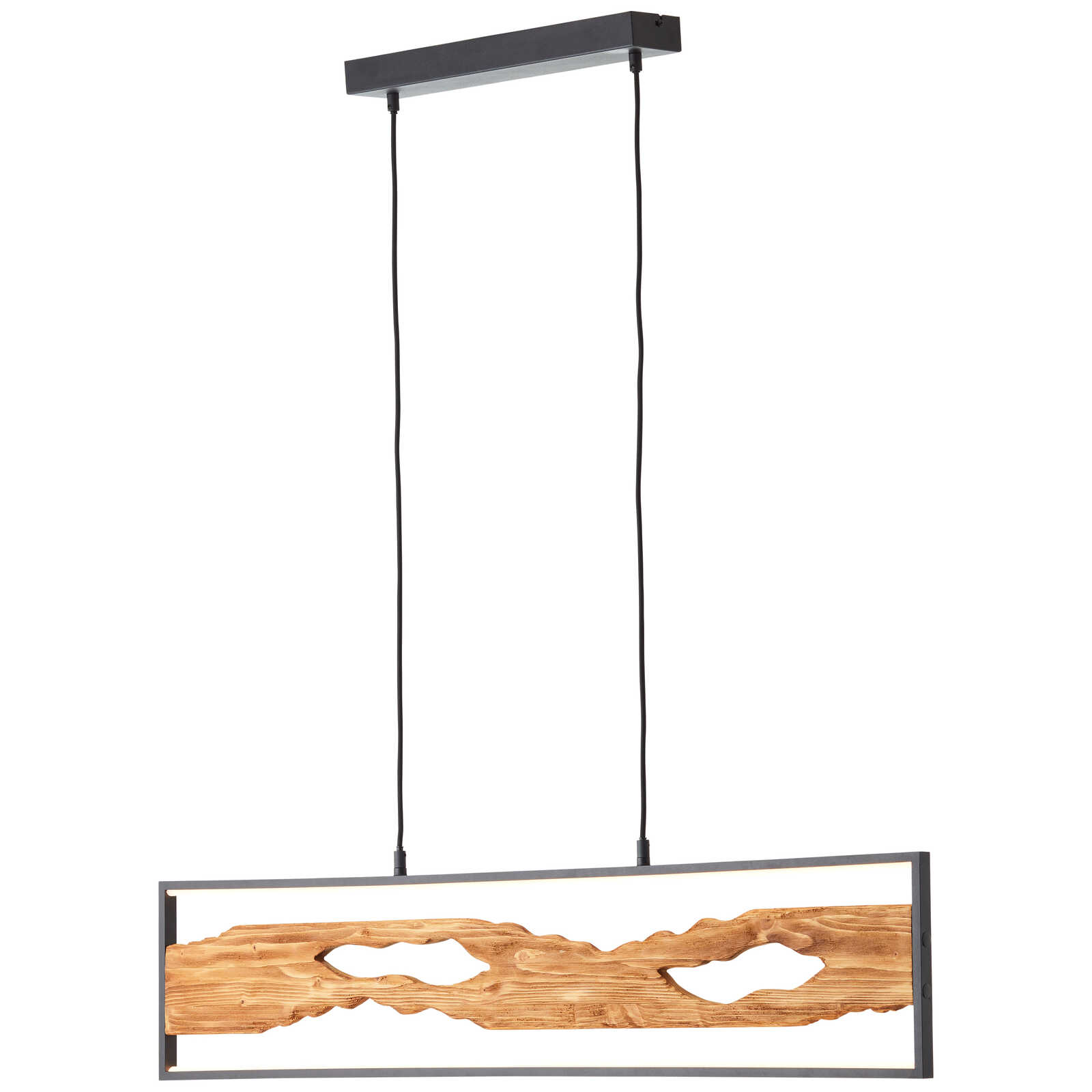 Pendelleuchte aus Holz - Elea 5 – Braun