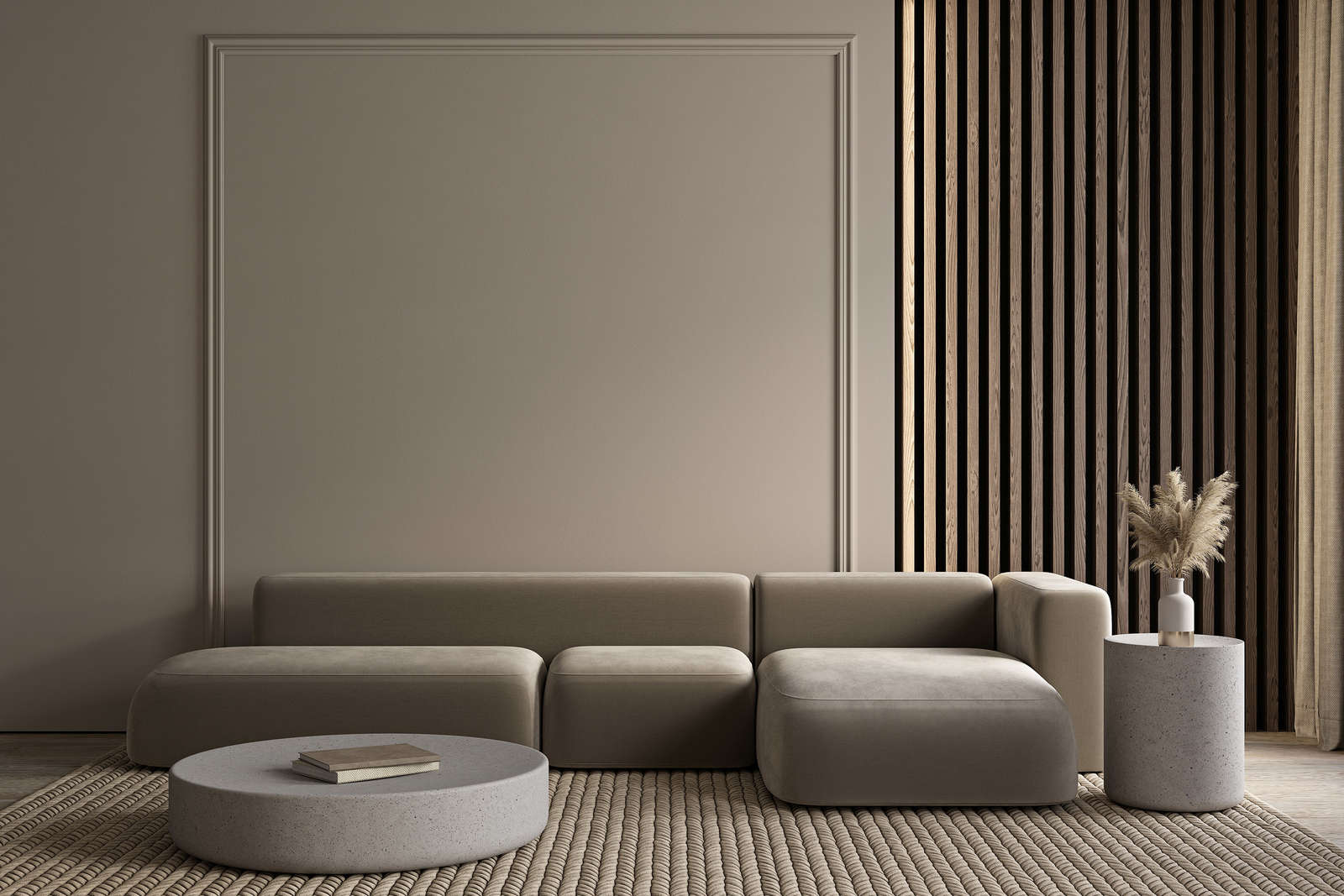             Peinture murale Premium gris simple »Boho Beige« NW722 – 1 litres
        