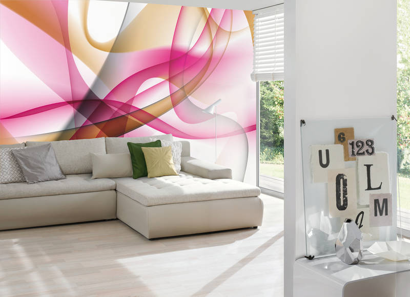             Design Fototapete – Buntes Farbenspiel
        