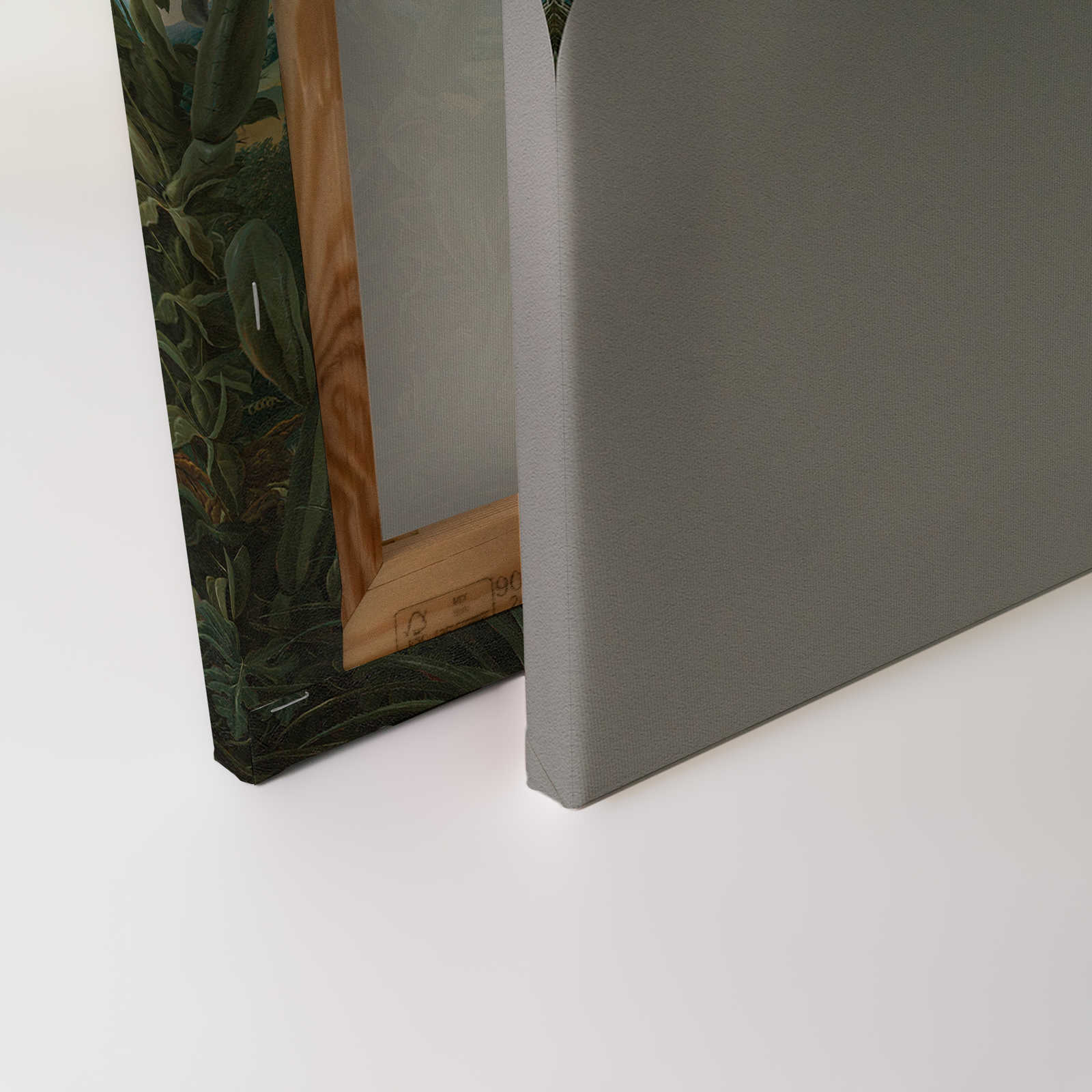 Hidden Places 1 - Leinwandbild 3D Effekt mit verborgenem Motiv – 0,90 m x 0,60 m