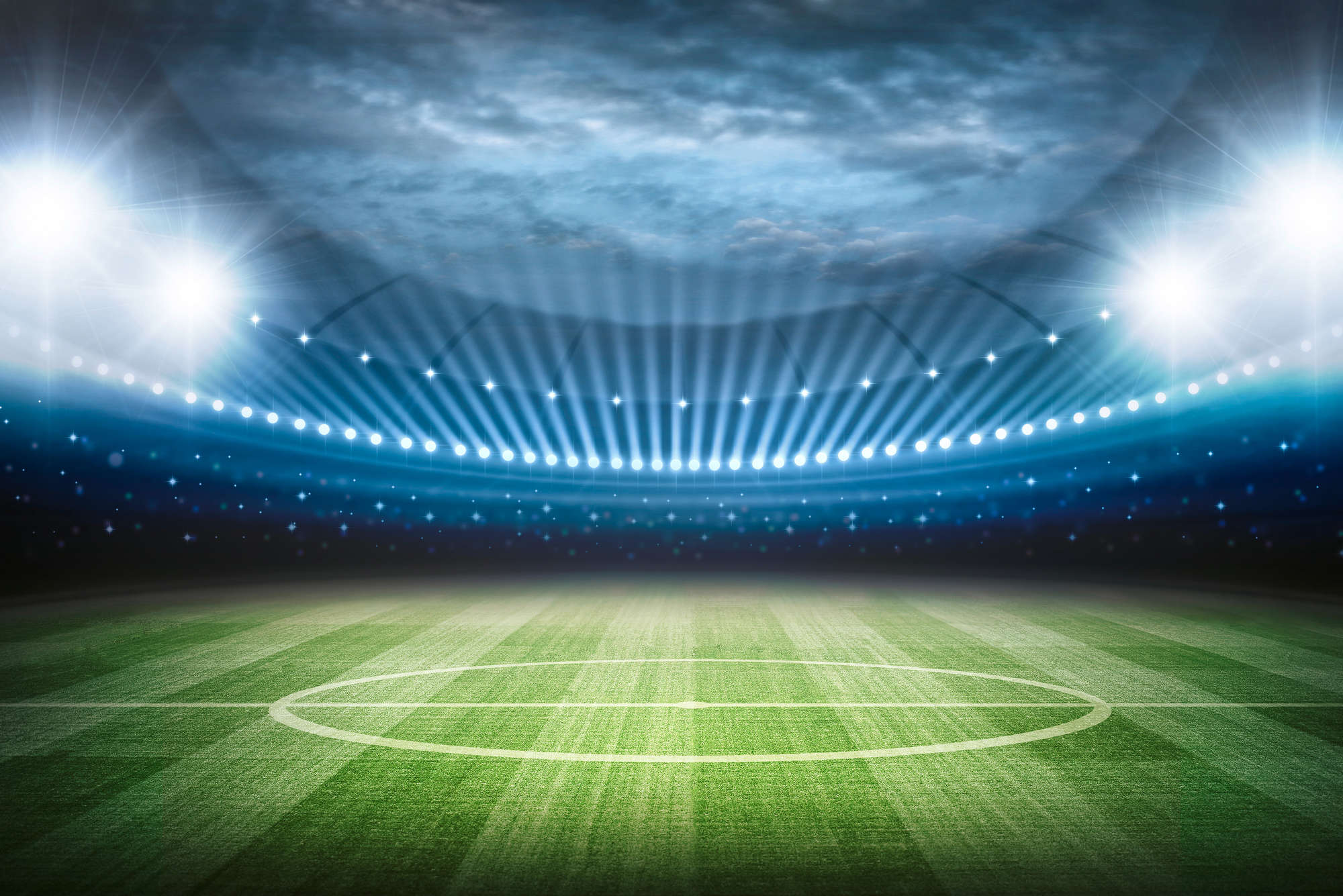             Sport Fototapete Stadion Motiv auf Premium Glattvlies
        