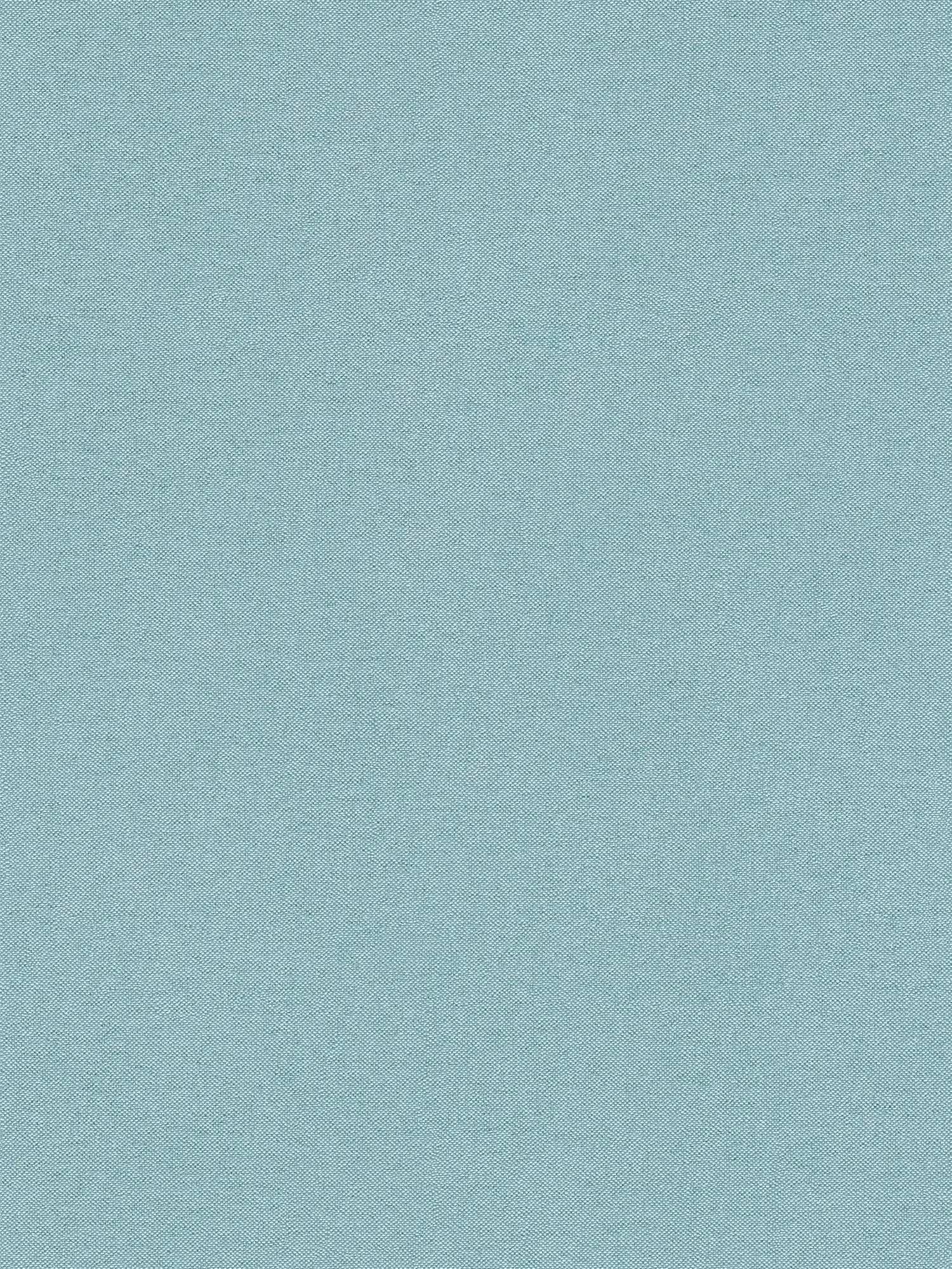 15 Meter Uni Textilstruktur Vliestapete im 50% mehr auf jeder Rolle – Blau, Türkis