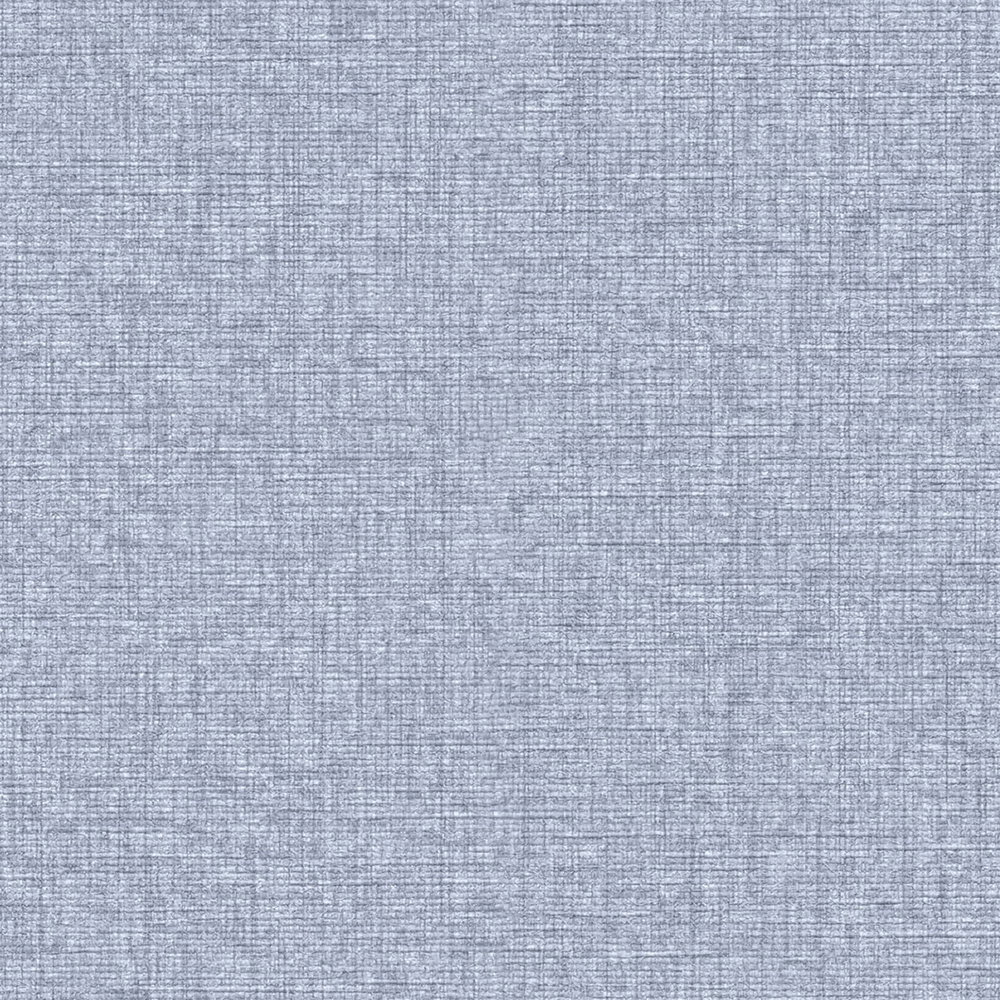             Einfarbige Vliestapete in Textil-Optik mit leichter Struktur, matt – Blau
        
