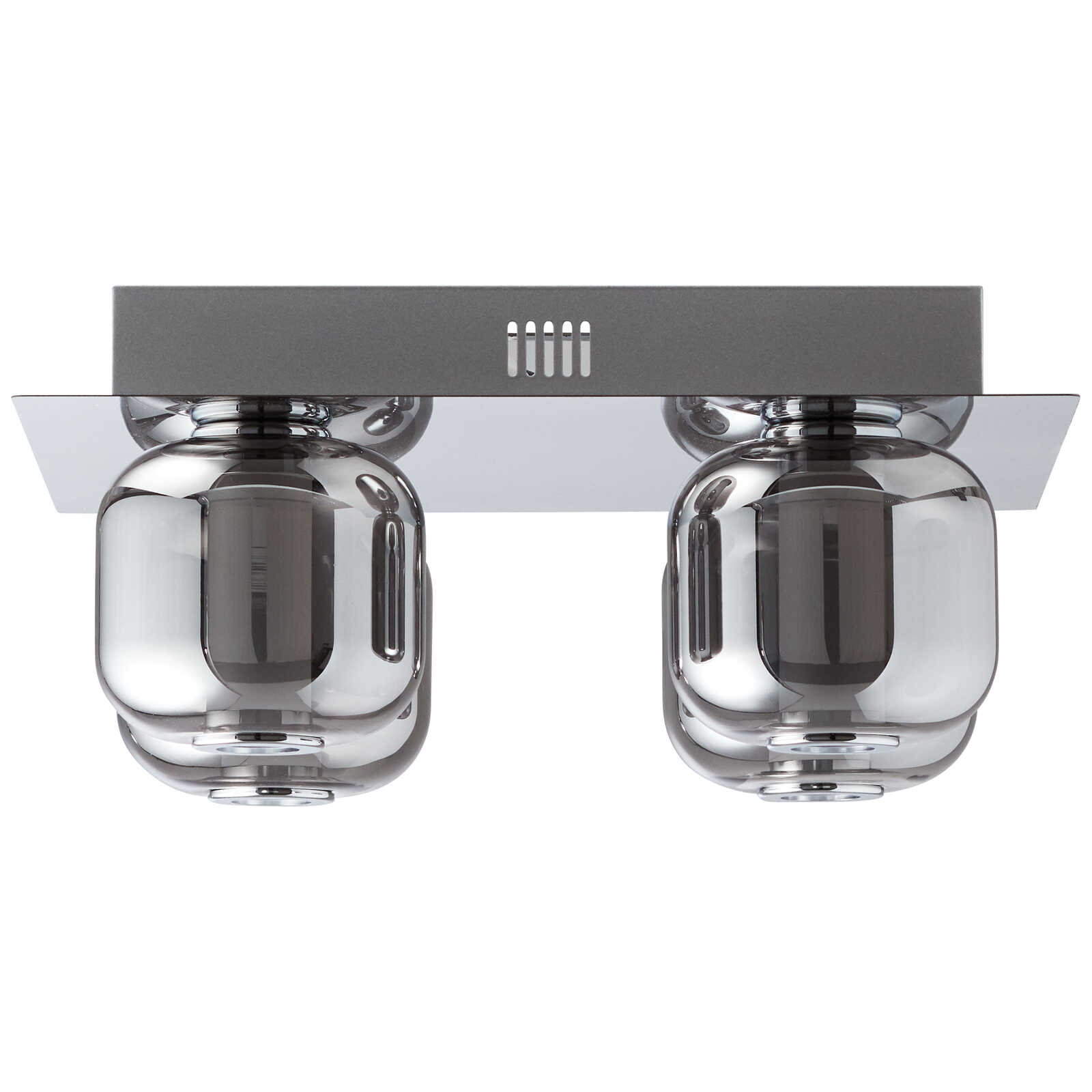Deckenleuchte aus Glas - Martin 3 – Grau