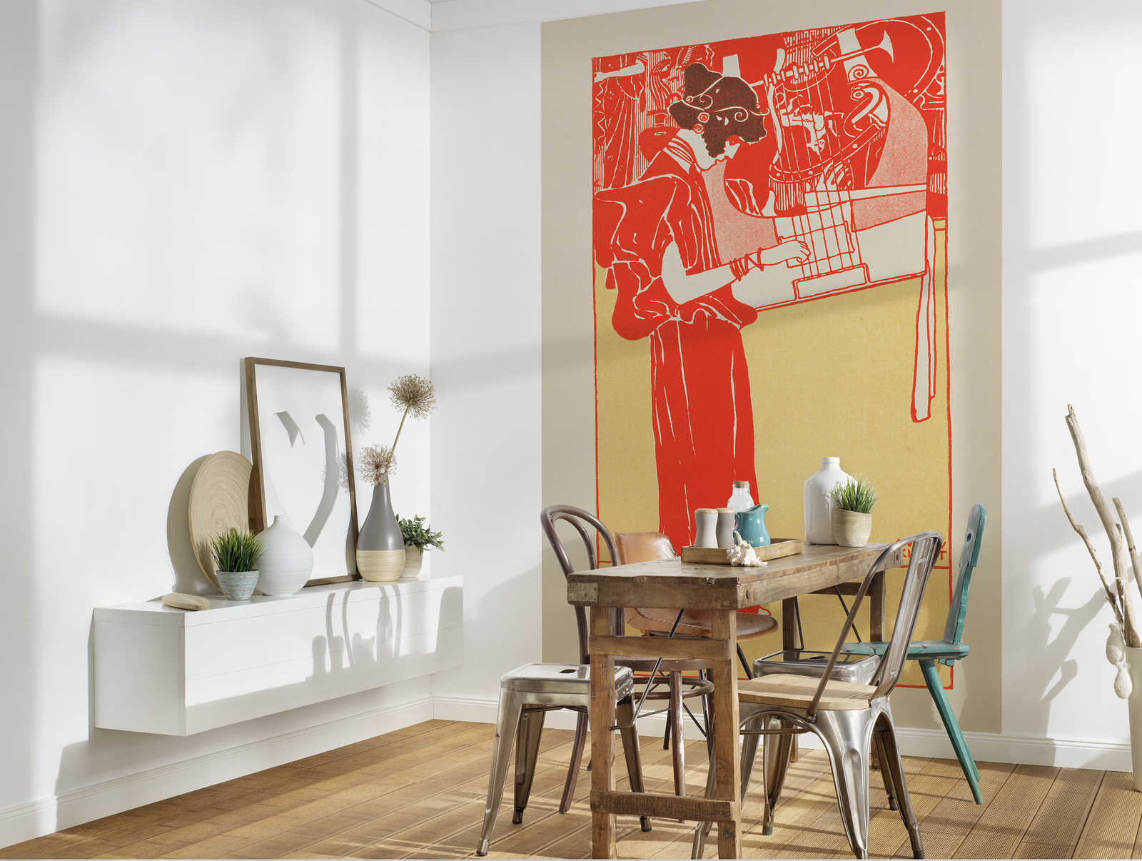             Fototapete 'Musik' von Gustav Klimt
        