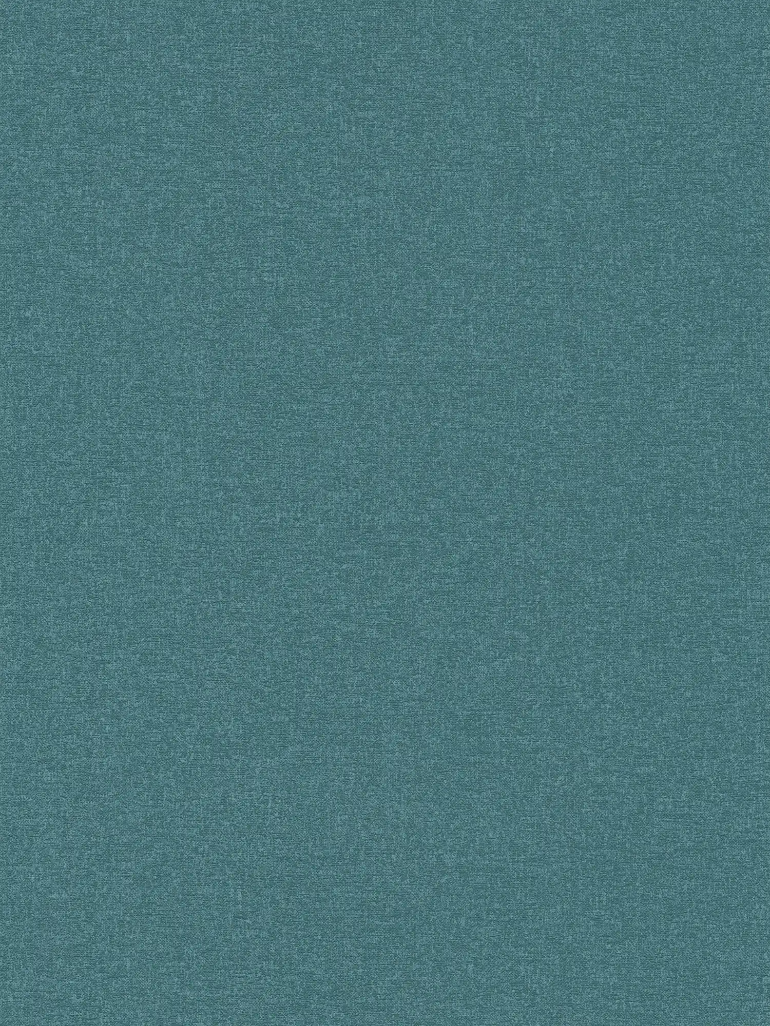         Vliesbehang monochroom in een sterke tint - petrol
    