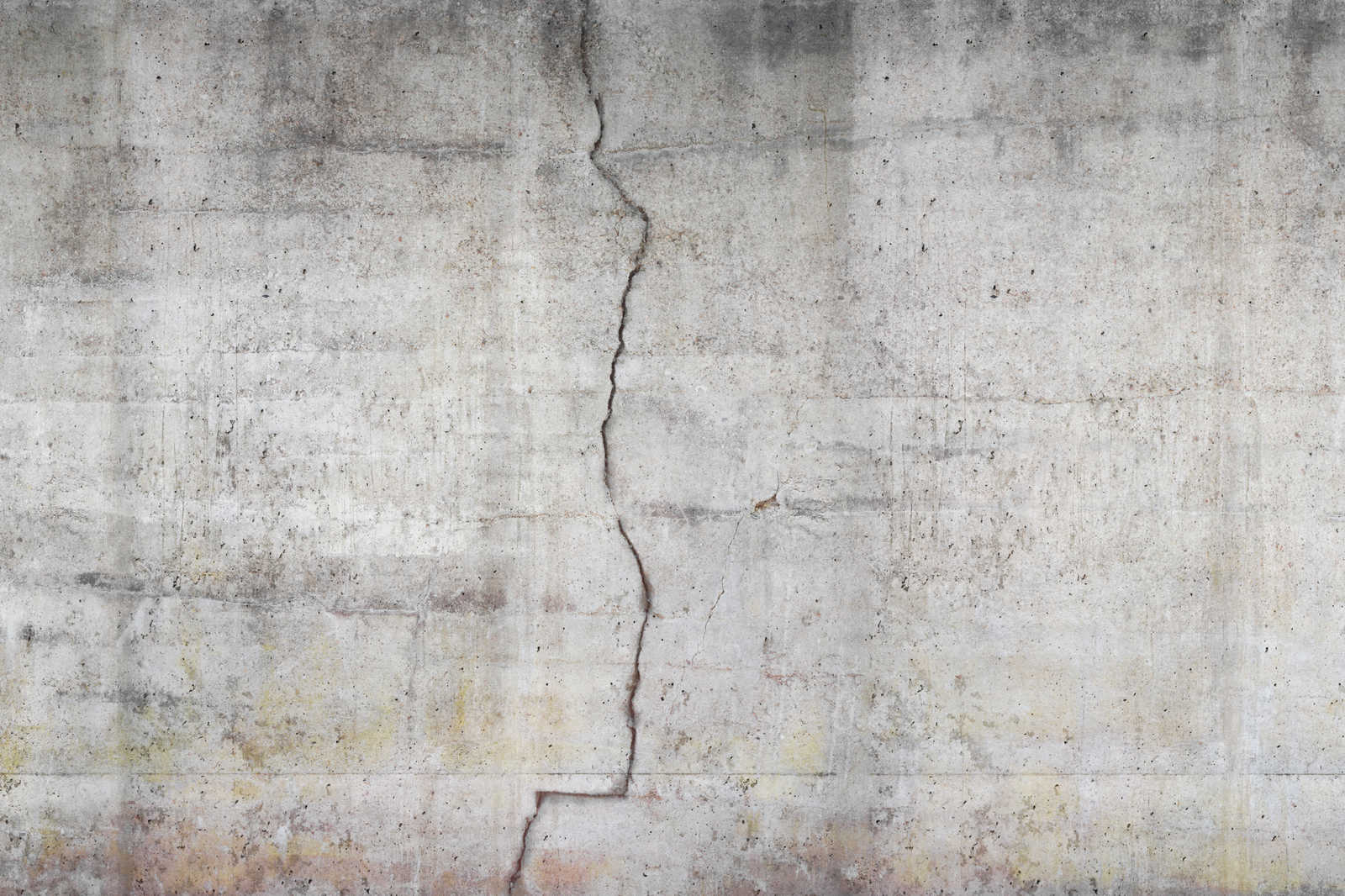             Leinwandbild Betonwand Optik mit Riss – 0,90 m x 0,60 m
        