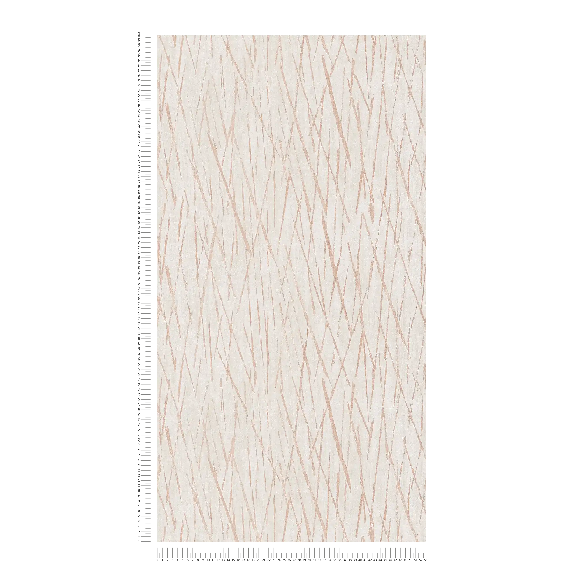             Naturdesign Tapete meliert mit Metallic Farbe – Creme
        