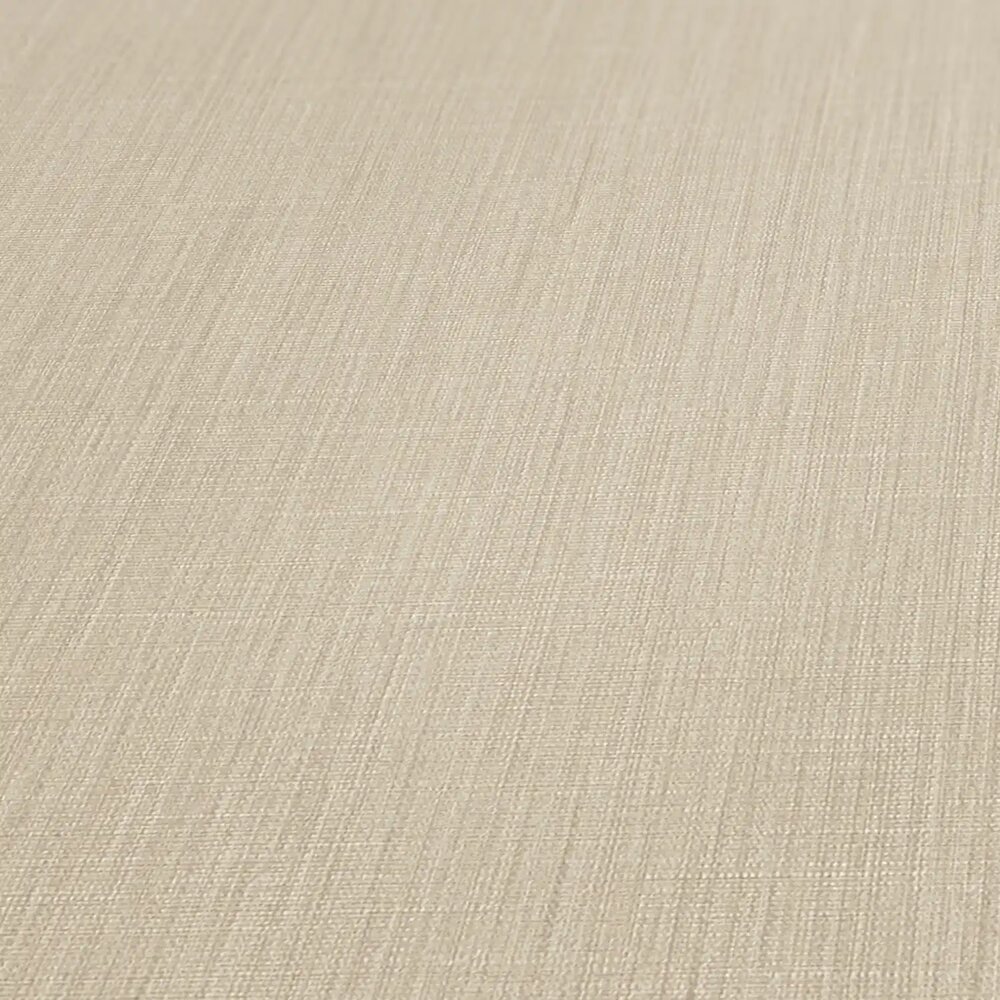 Daniel Hechter Schlichte Uni-Vliestapete mit Texturwirkung – Beige