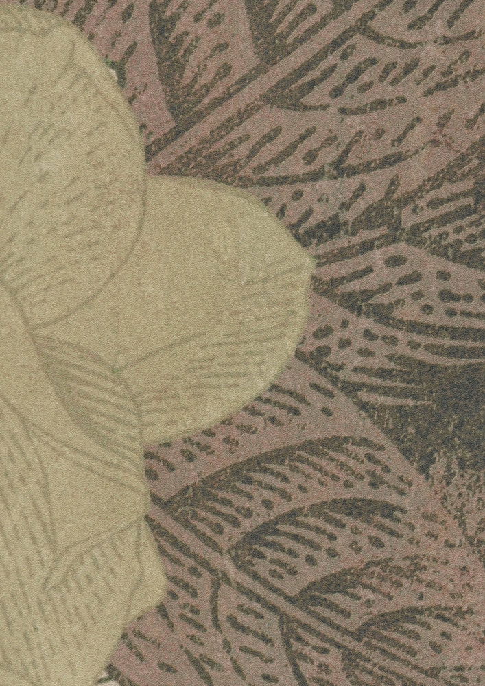             Tapeten-Neuheit – Motivtapete Natur Design im Zeichenstil, Braun & Grün
        