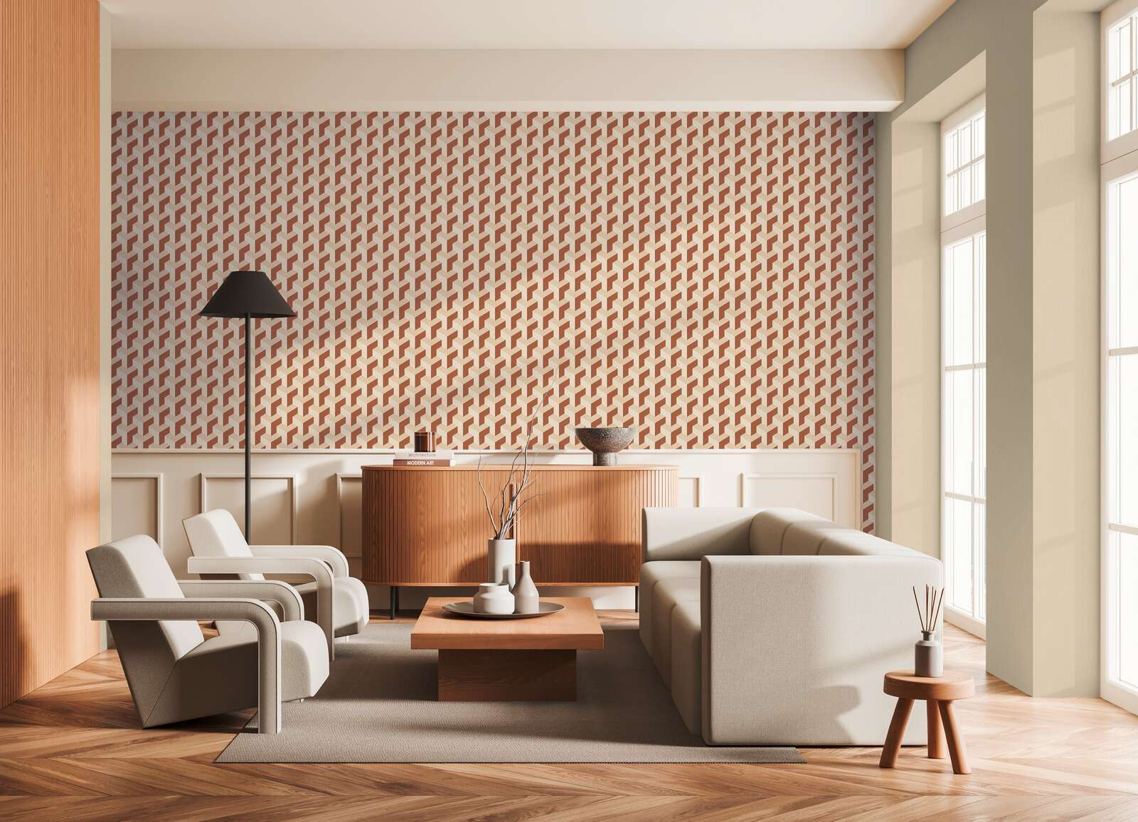 Drinnen, Innenarchitektur, Inneneinrichtung, Wohnzimmer, Holzpaneele