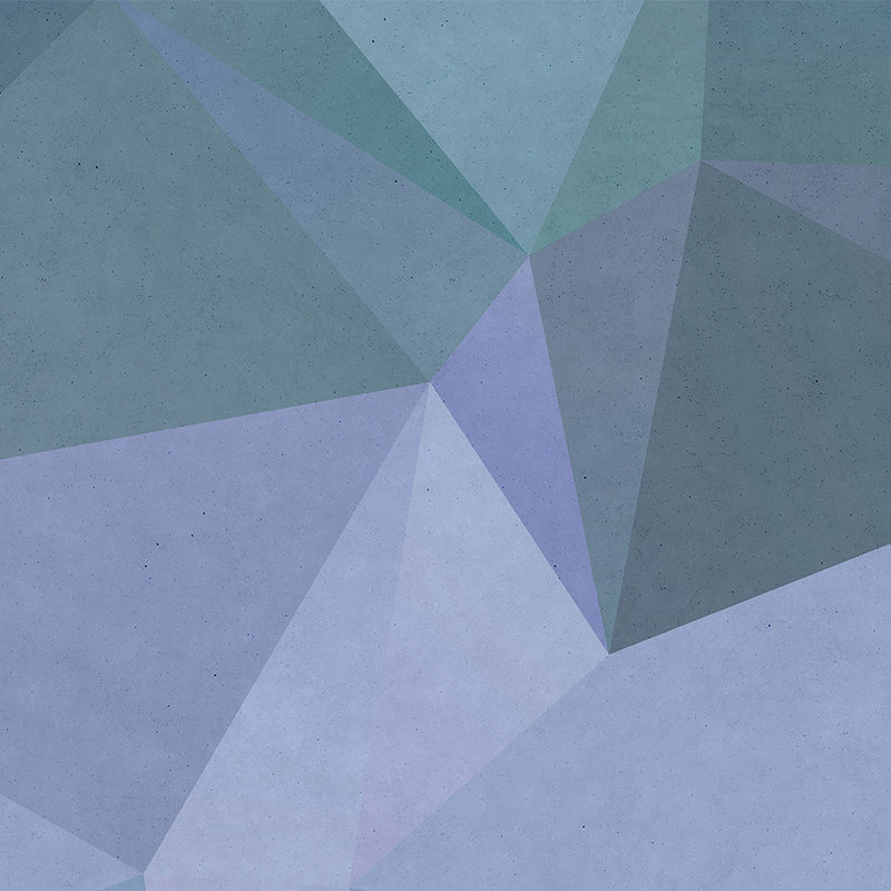         Papier peint 3D optique géométrique - bleu, vert
    